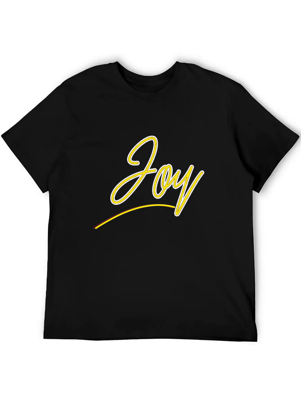 Joy Unisex Short Sleeve Soft Cotton T-Shirt – Casual Everyday Wear