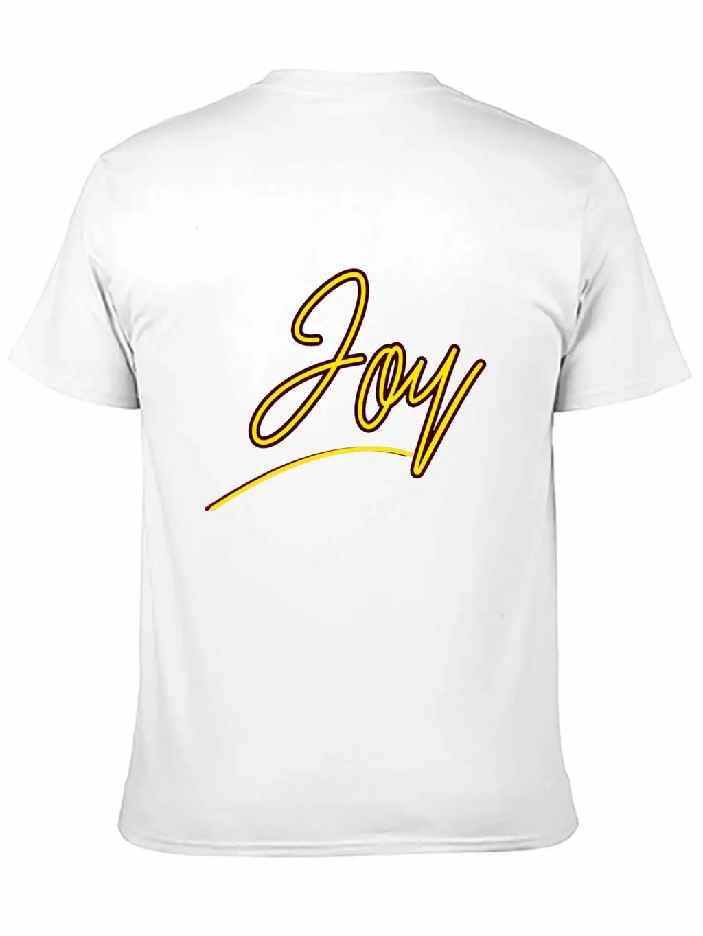 Joy Unisex Short Sleeve Soft Cotton T-Shirt – Casual Everyday Wear