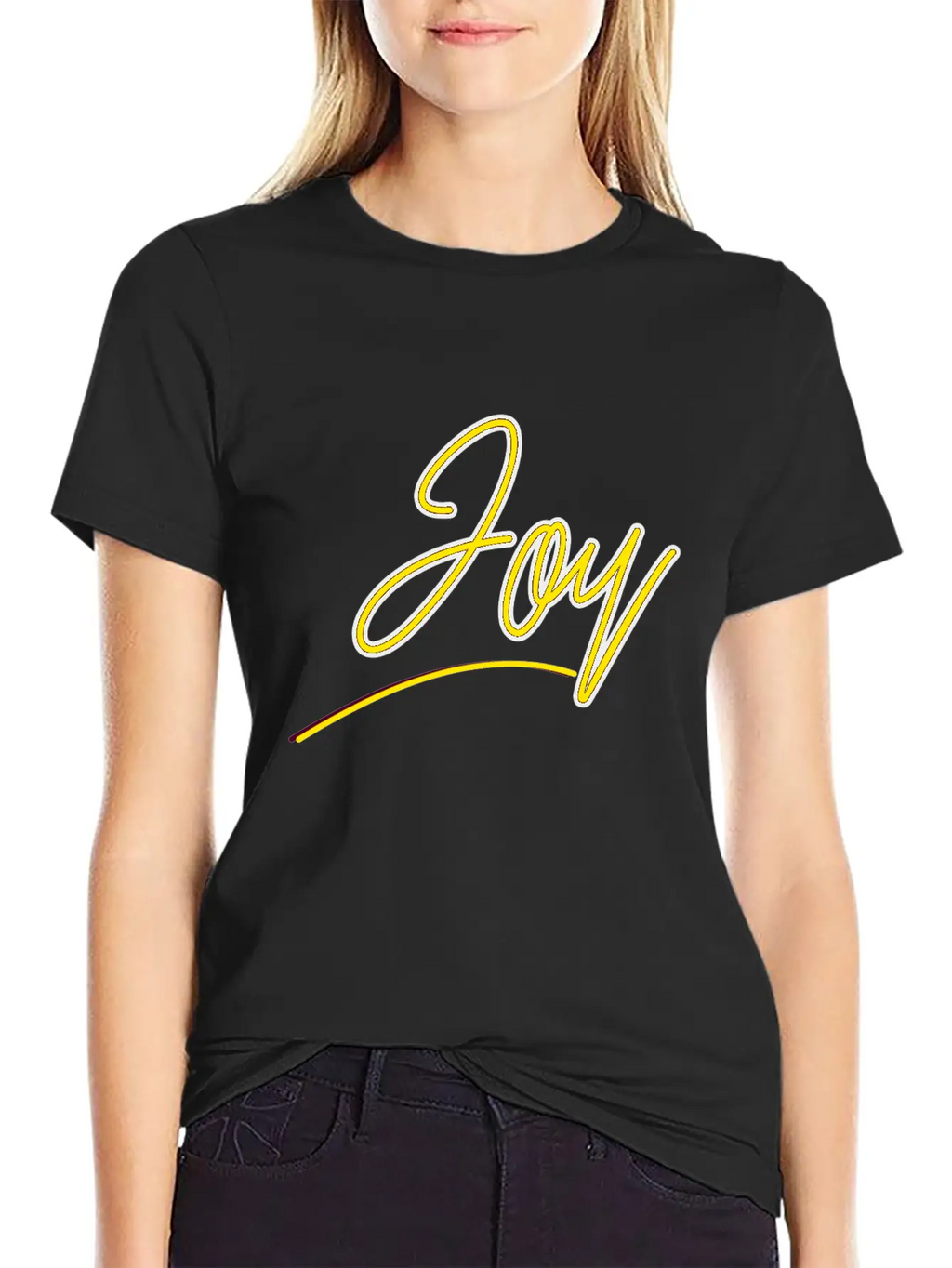 Joy Unisex Short Sleeve Soft Cotton T-Shirt – Casual Everyday Wear