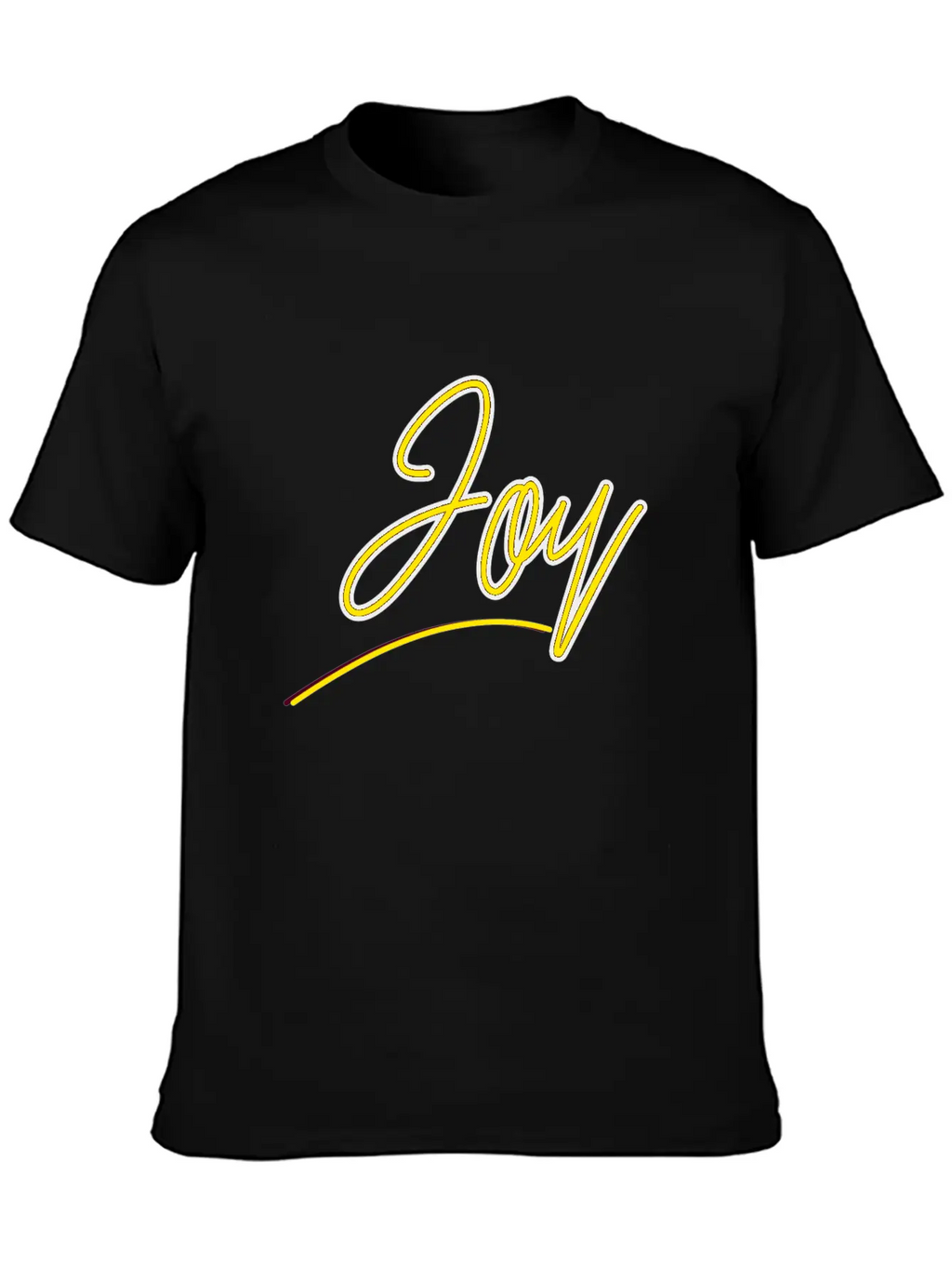 Joy Unisex Short Sleeve Soft Cotton T-Shirt – Casual Everyday Wear