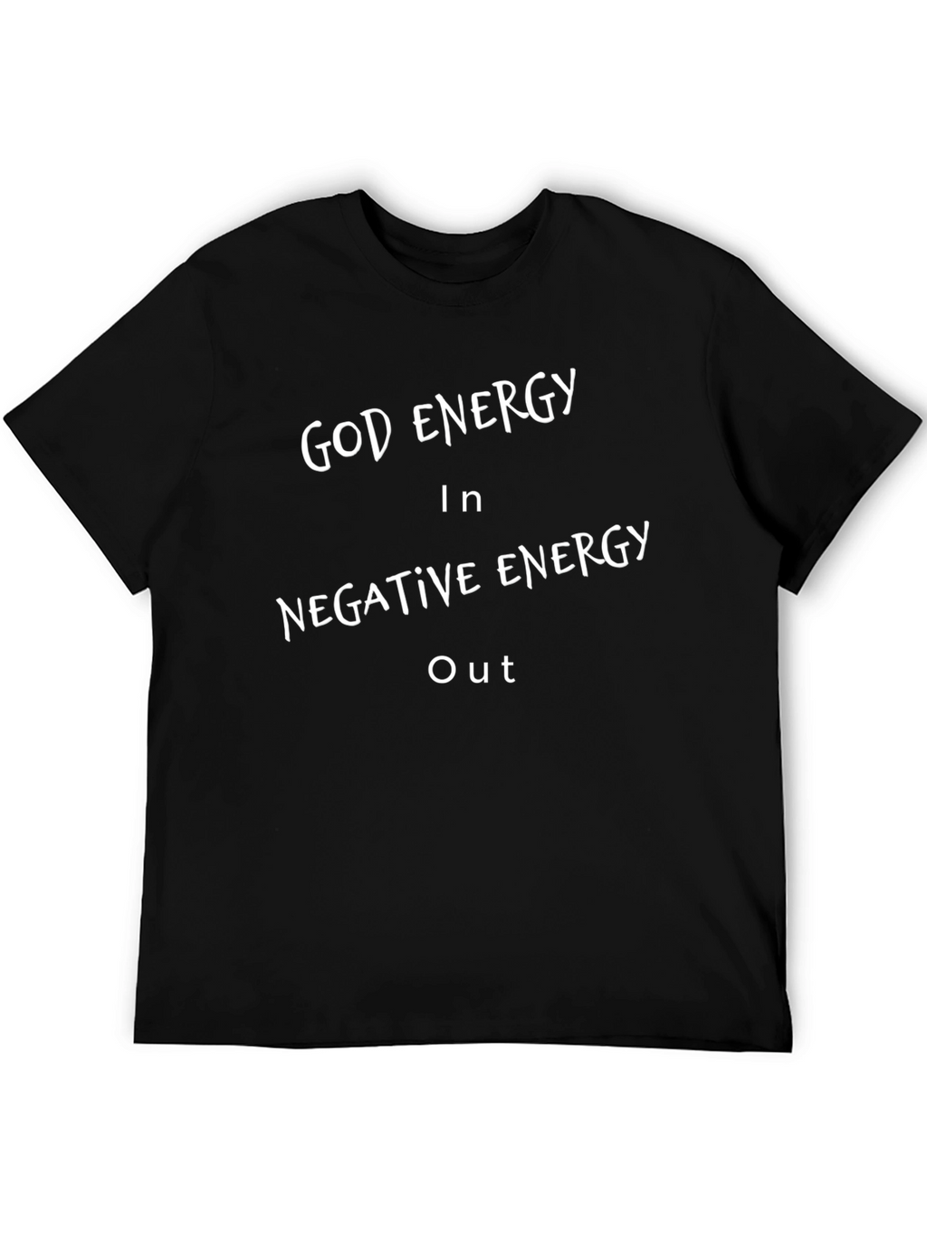 God Energy Graphic Tee - Black T-Shirt
