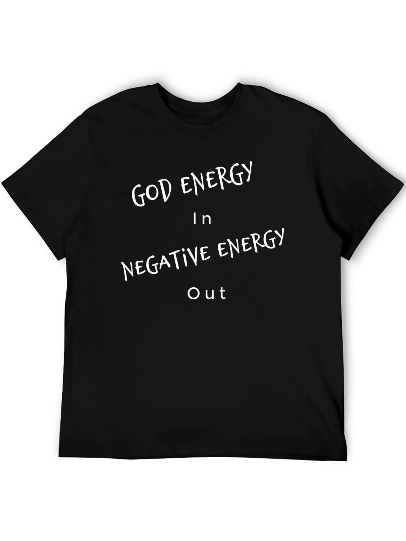 God Energy Graphic Tee - Black T-Shirt