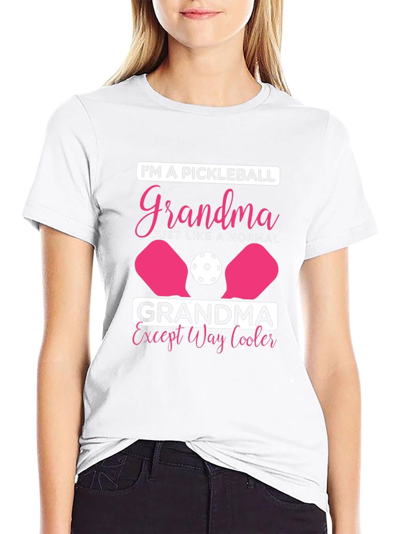 Pickleball Grandma T-Shirt - Cool Grandma Tee