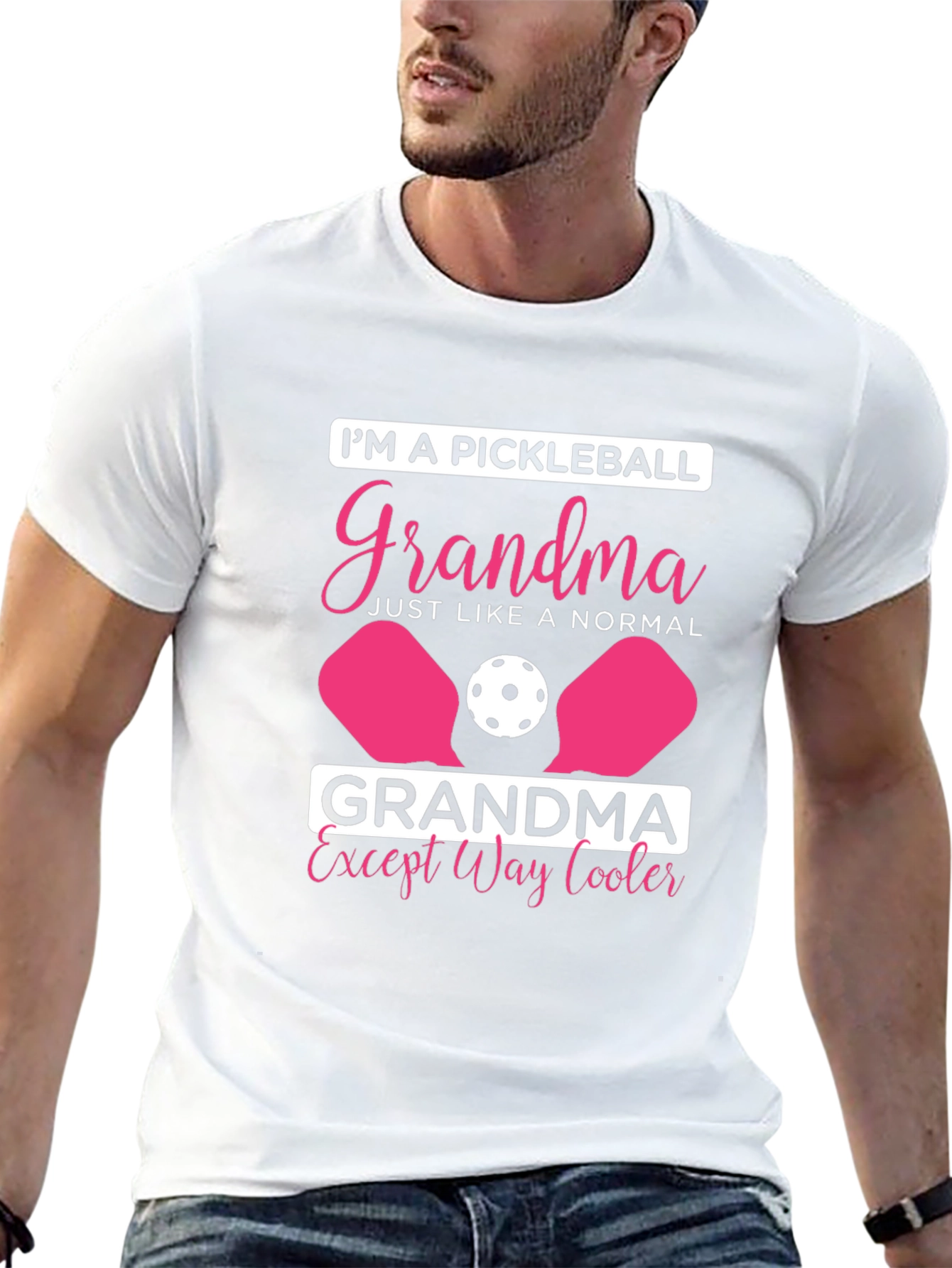 Pickleball Grandma T-Shirt - Cool Grandma Tee