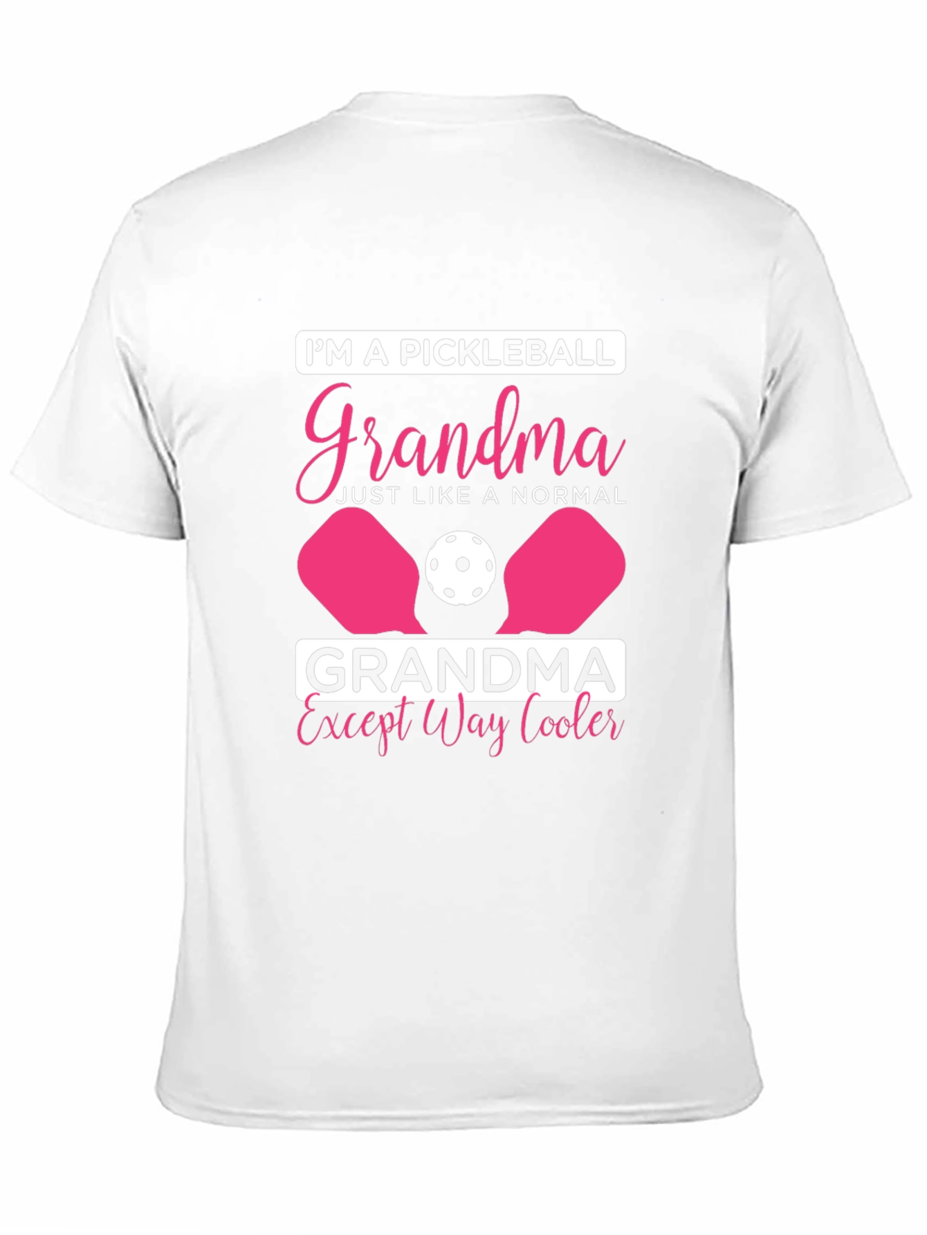 Pickleball Grandma T-Shirt - Cool Grandma Tee