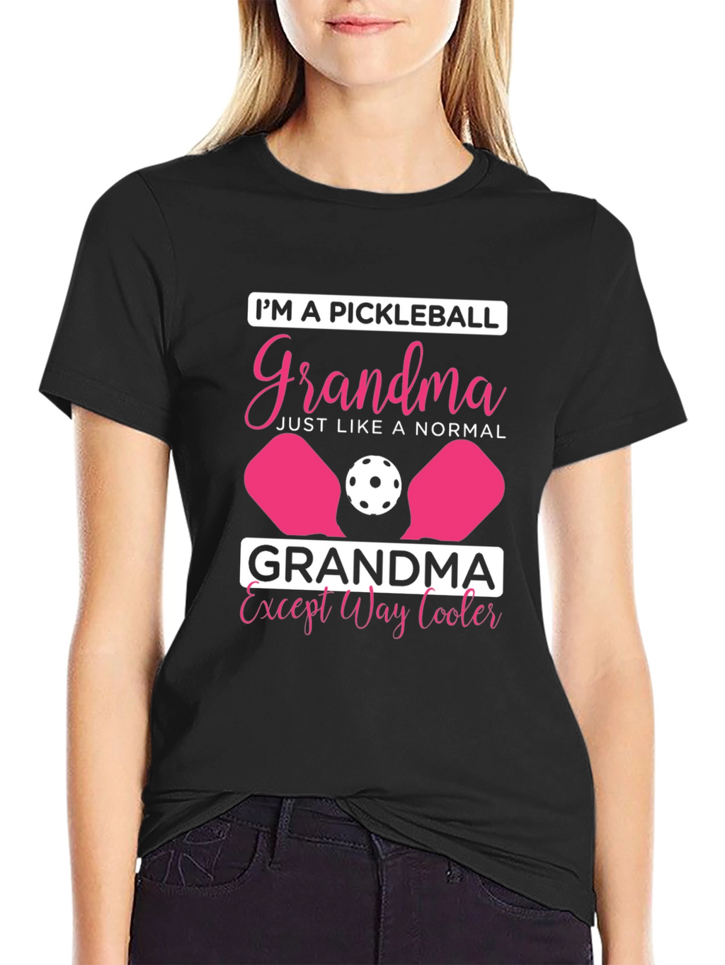 Pickleball Grandma T-Shirt - Cool Grandma Tee