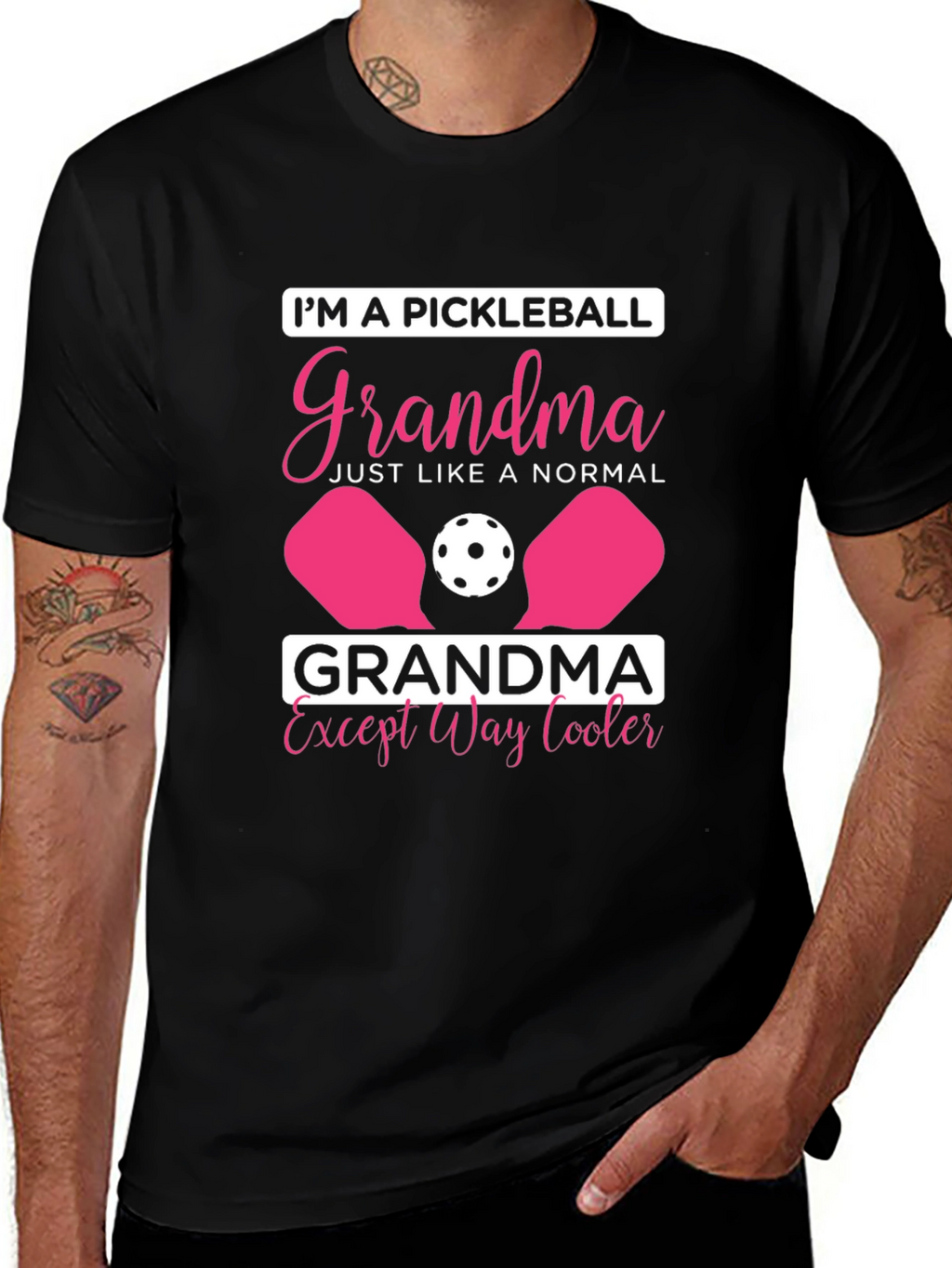 Pickleball Grandma T-Shirt - Cool Grandma Tee