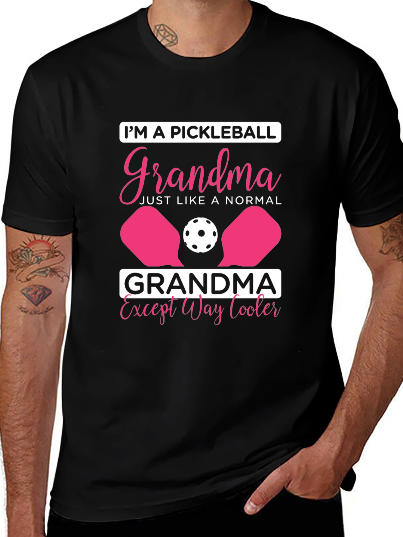 Pickleball Grandma T-Shirt - Cool Grandma Tee