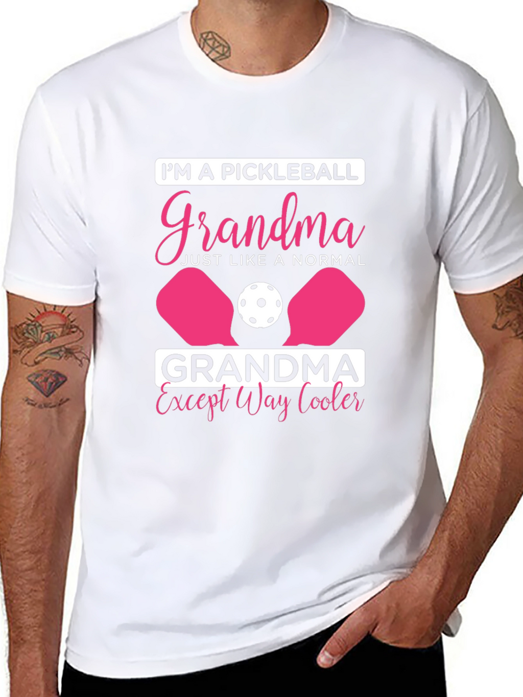 Pickleball Grandma T-Shirt - Cool Grandma Tee