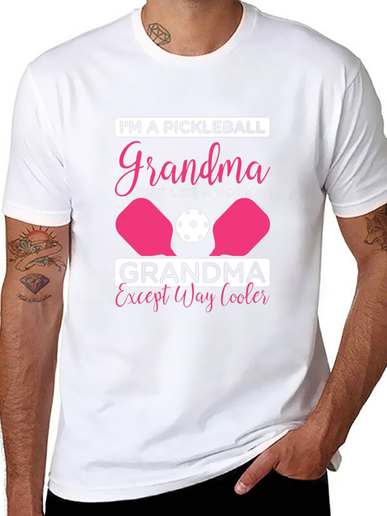 Pickleball Grandma T-Shirt - Cool Grandma Tee