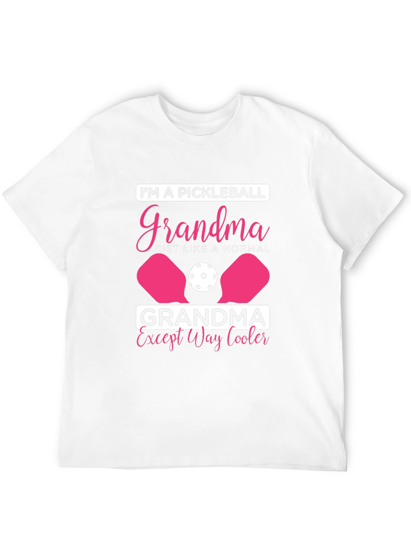 Pickleball Grandma T-Shirt - Cool Grandma Tee
