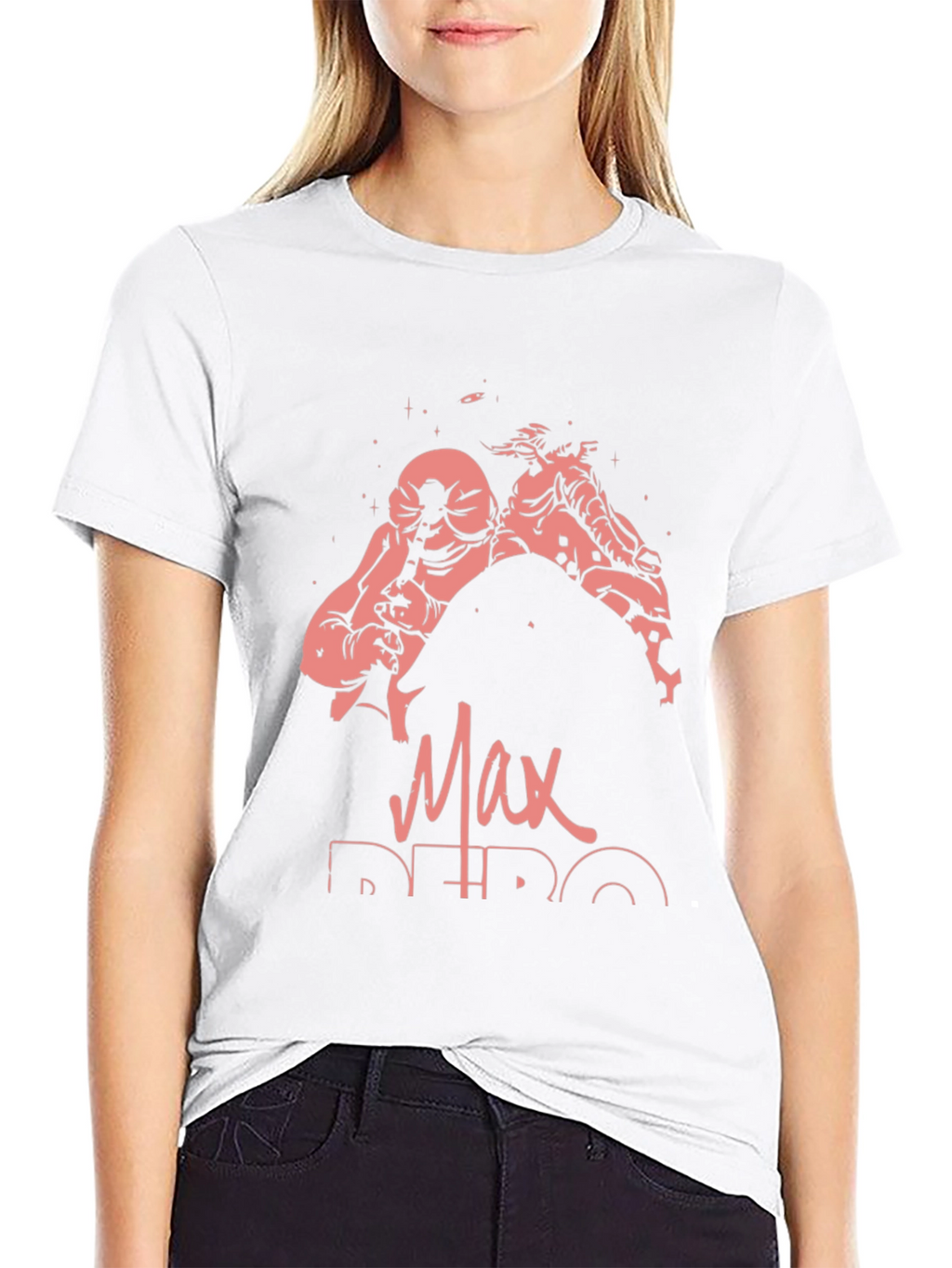 Max Retro Graphic T-Shirt - Black