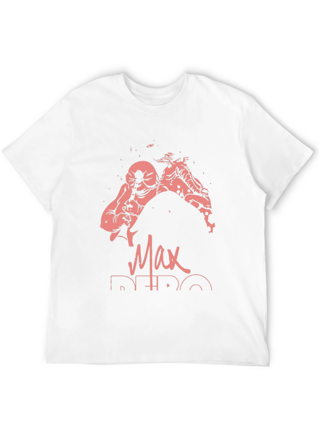 Max Retro Graphic T-Shirt - Black