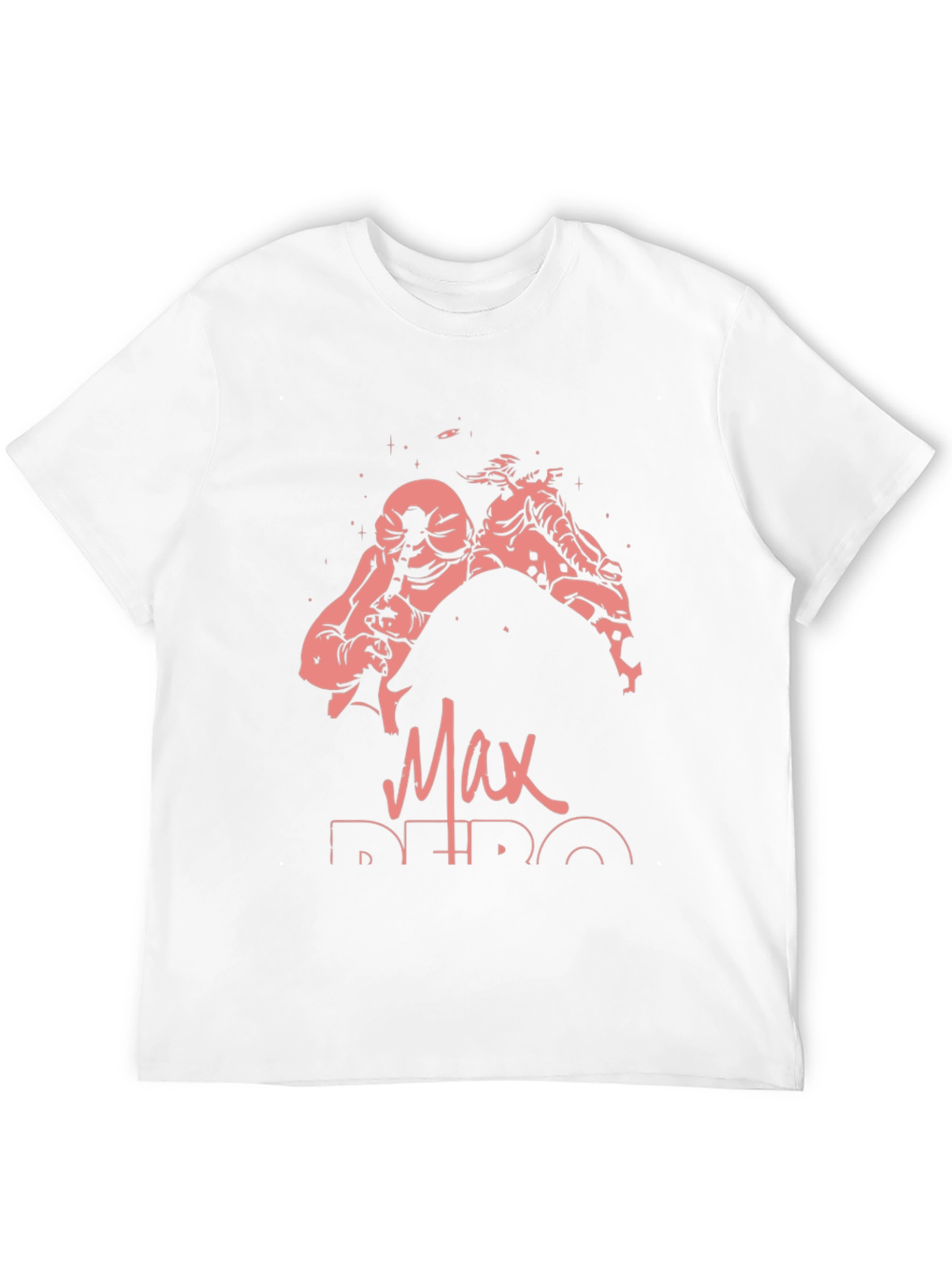 Max Retro Graphic T-Shirt - Black