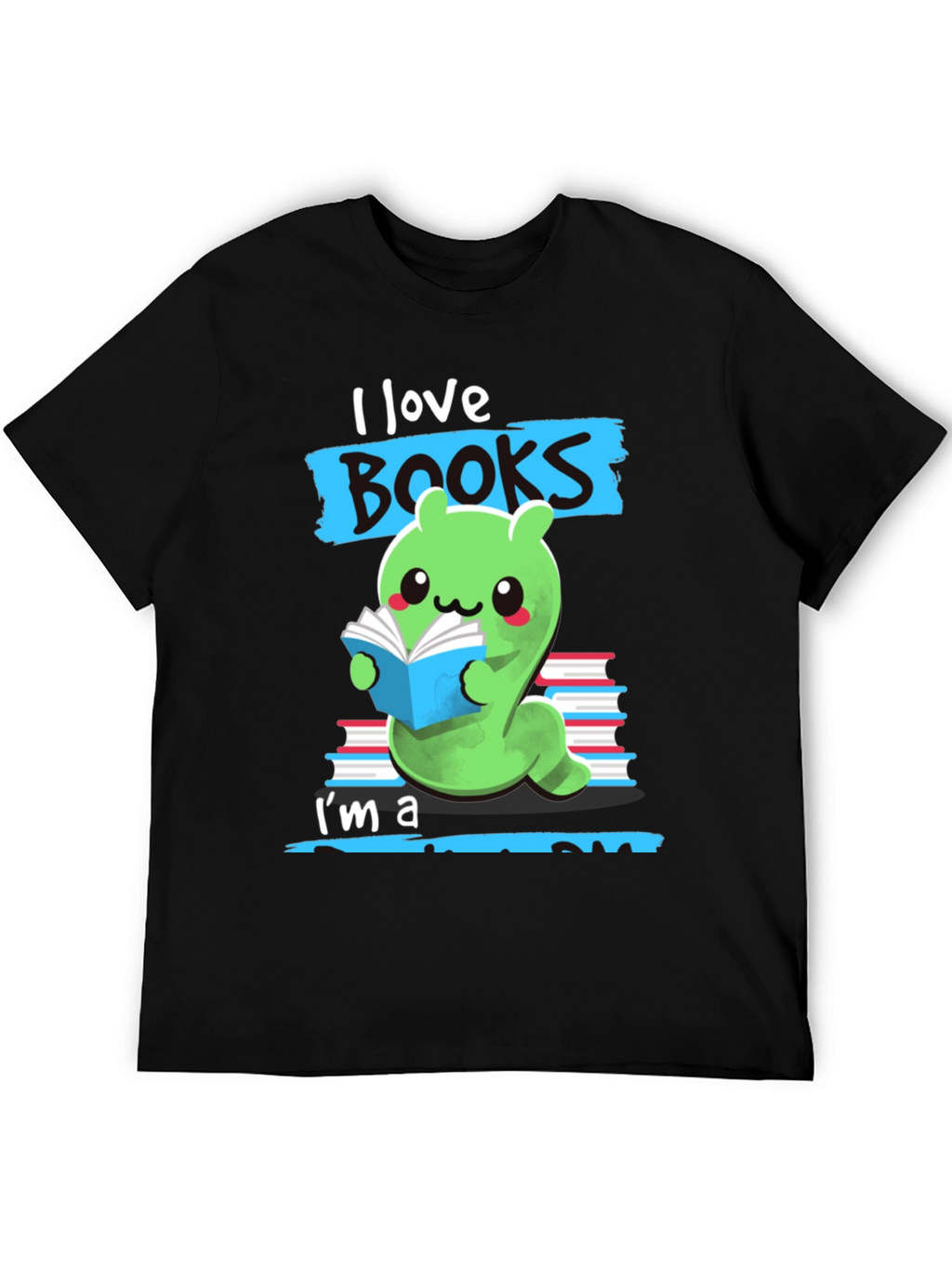 I Love Books Worm T-Shirt