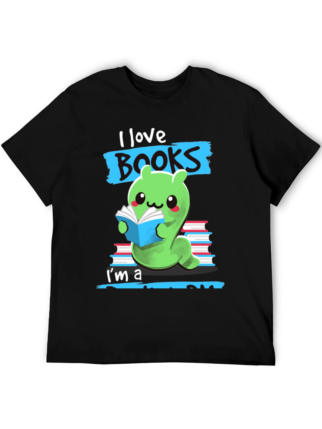 I Love Books Worm T-Shirt