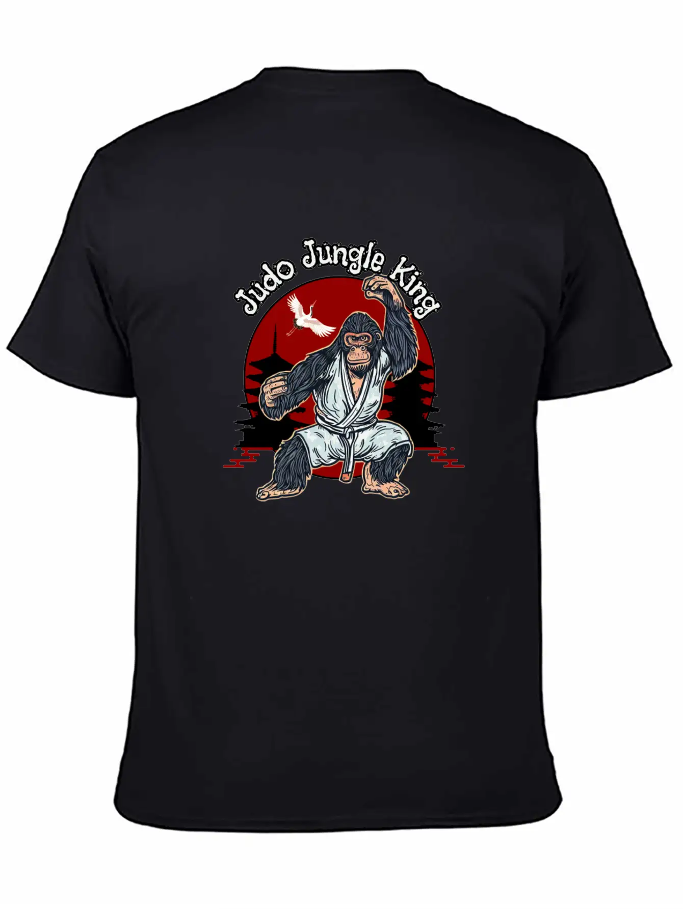Judo Jungle King Breathable Graphic T-Shirt – Perfect For Casual Days