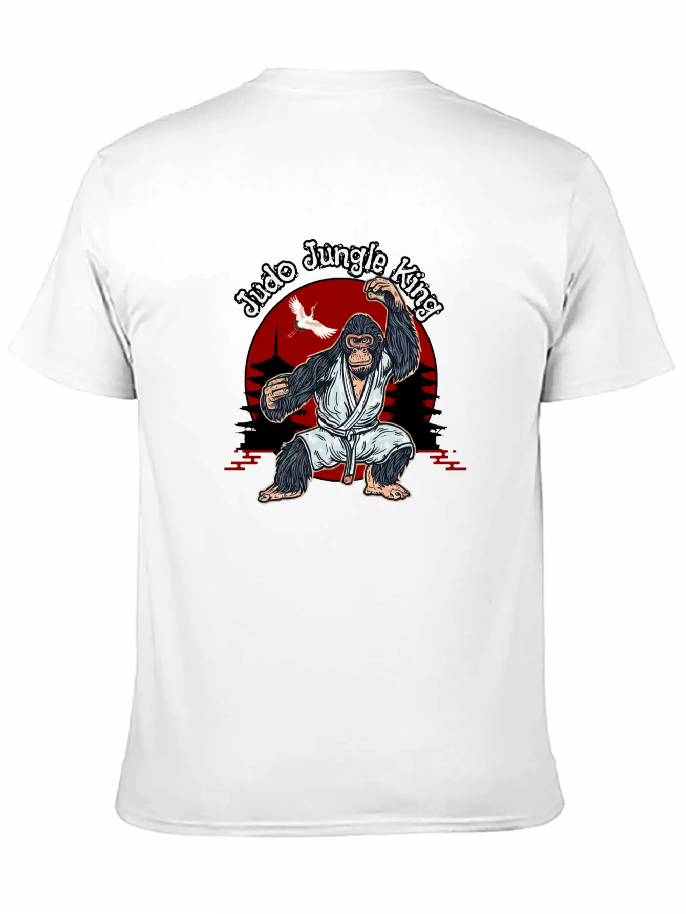Judo Jungle King Breathable Graphic T-Shirt – Perfect For Casual Days
