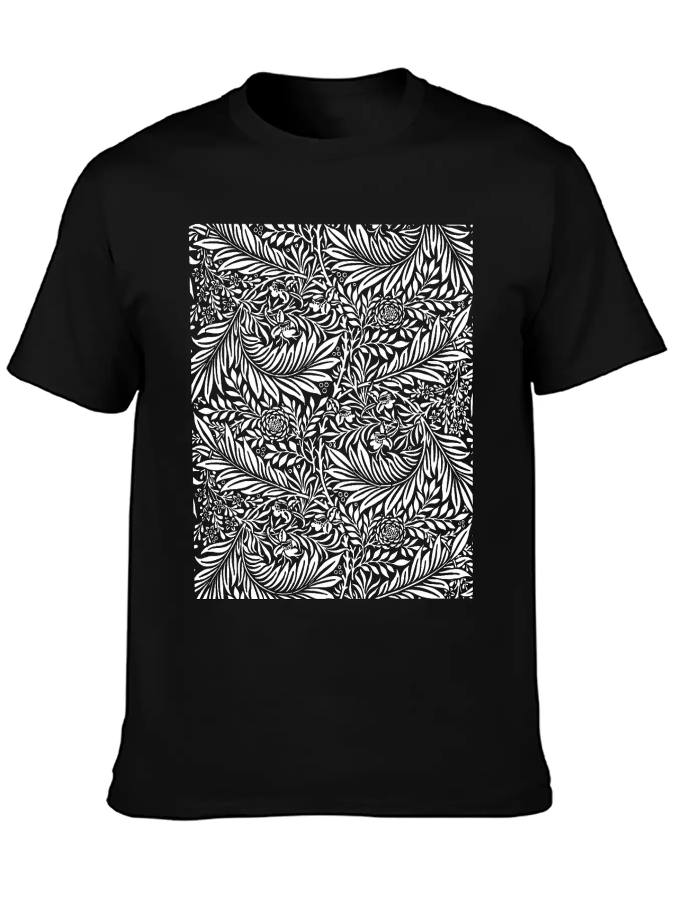 Jungle Art Unisex Casual T-Shirt – Clean Design For Daily Comfort