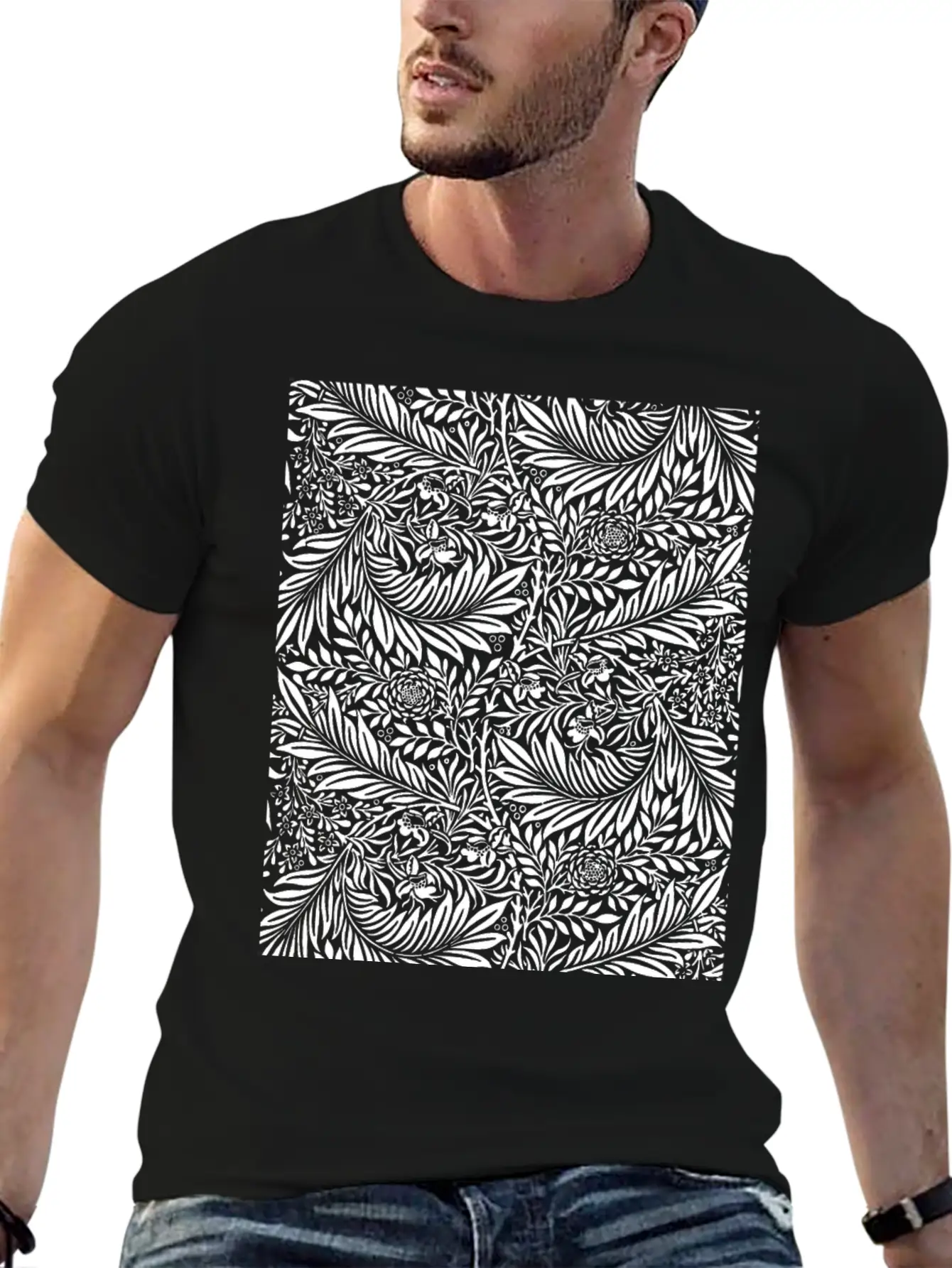 Jungle Art Unisex Casual T-Shirt – Clean Design For Daily Comfort
