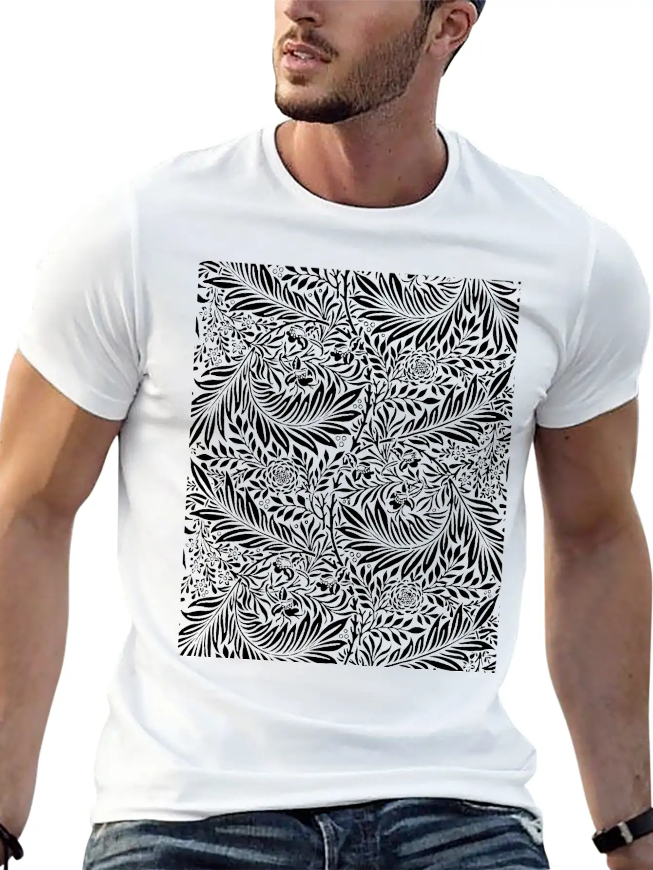 Jungle Art Unisex Casual T-Shirt – Clean Design For Daily Comfort