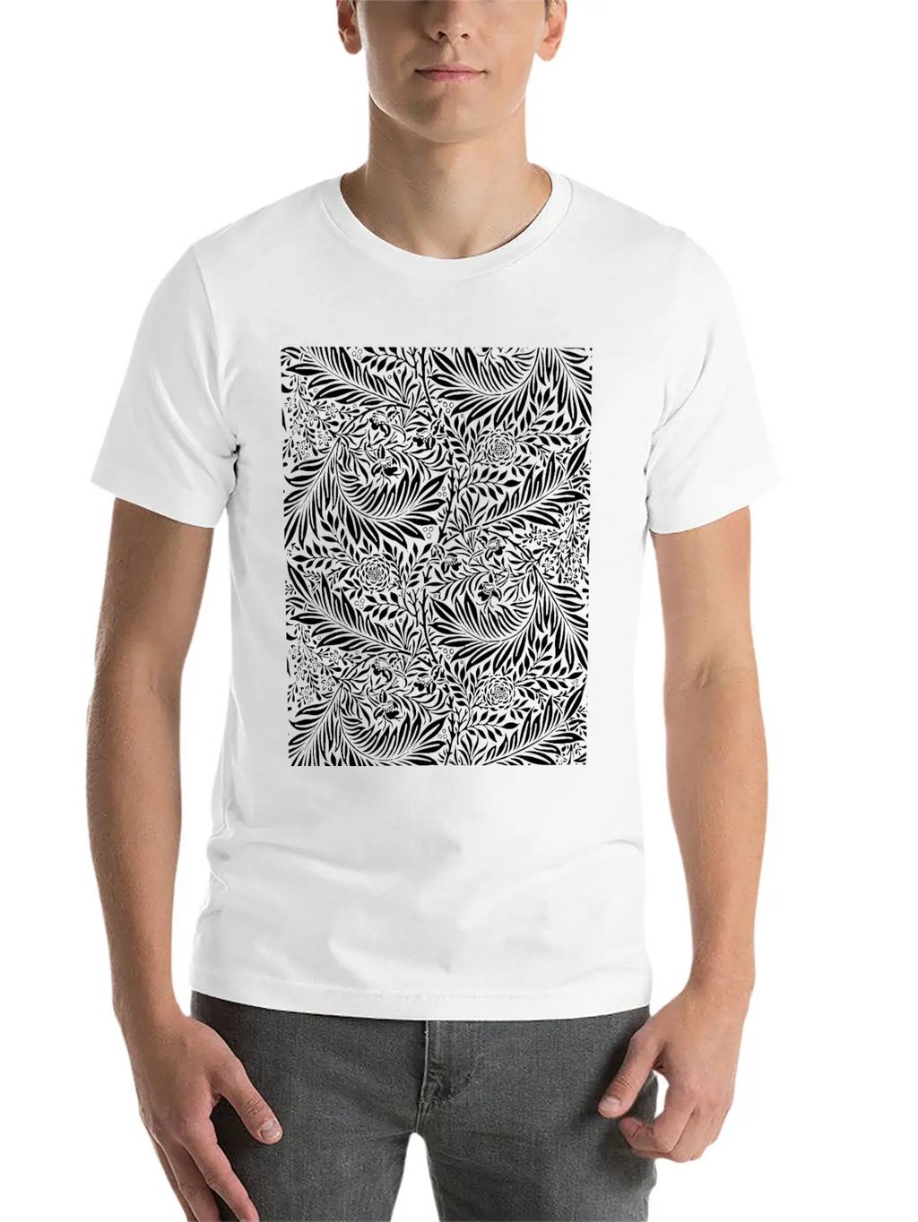 Jungle Art Unisex Casual T-Shirt – Clean Design For Daily Comfort