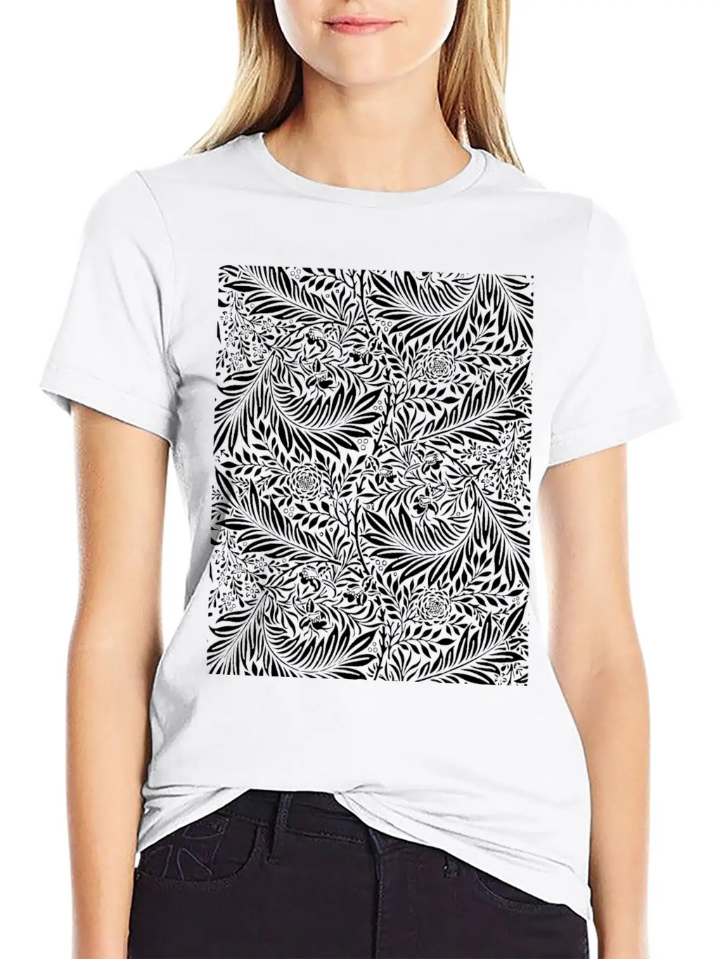 Jungle Art Unisex Casual T-Shirt – Clean Design For Daily Comfort