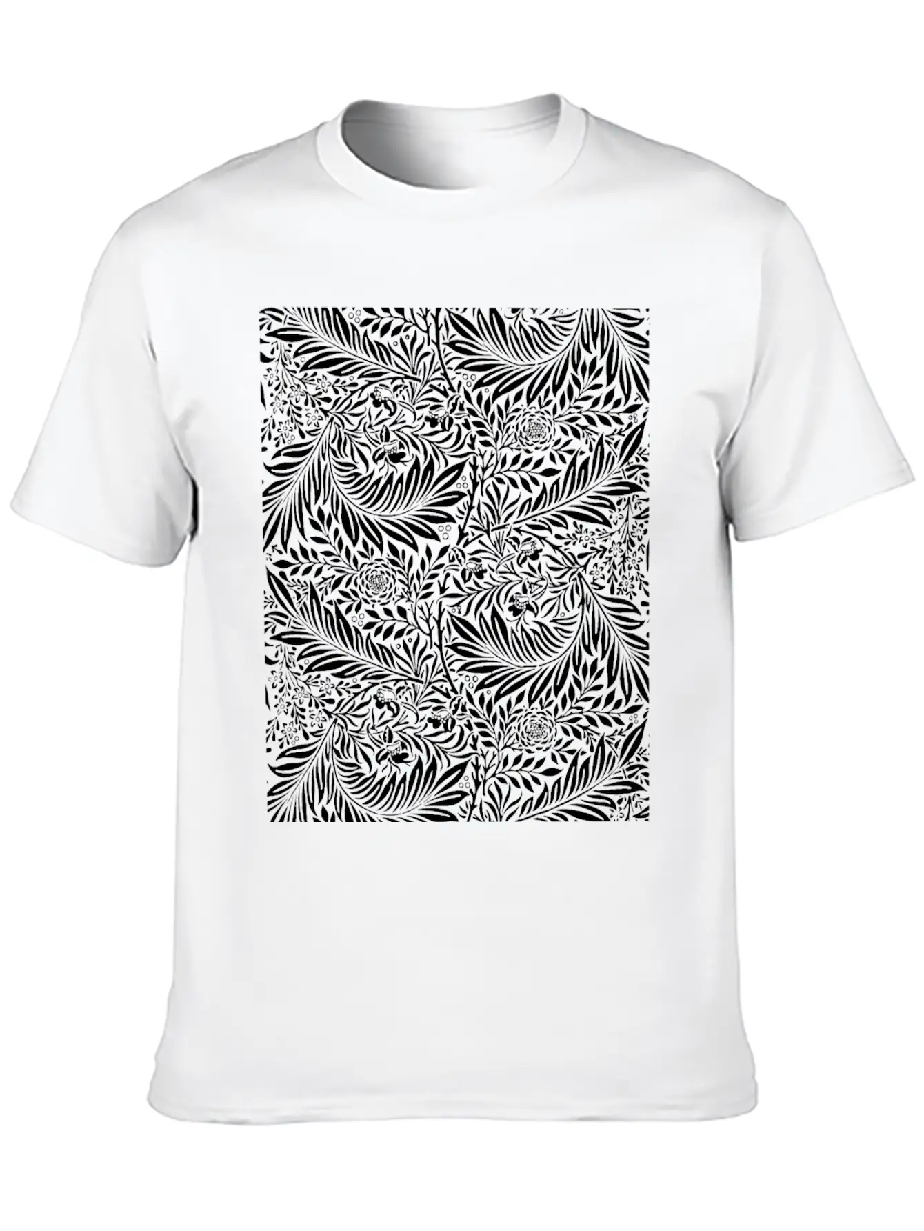 Jungle Art Unisex Casual T-Shirt – Clean Design For Daily Comfort