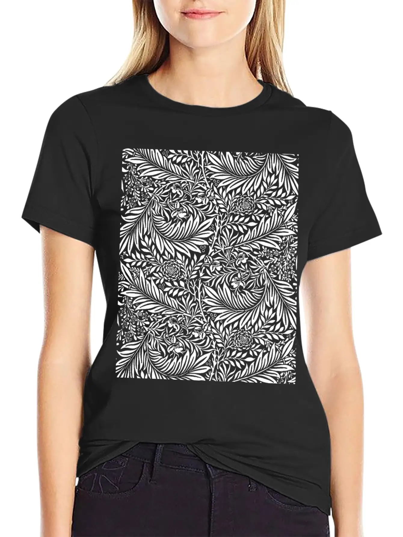 Jungle Art Unisex Casual T-Shirt – Clean Design For Daily Comfort
