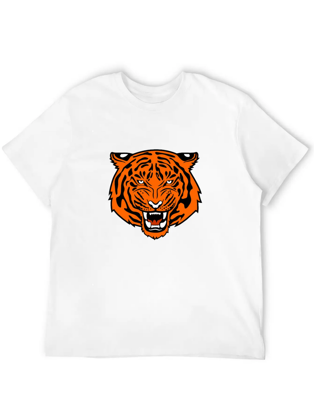 Jungle Tiger Unisex Casual T-Shirt – Clean Design For Daily Comfort
