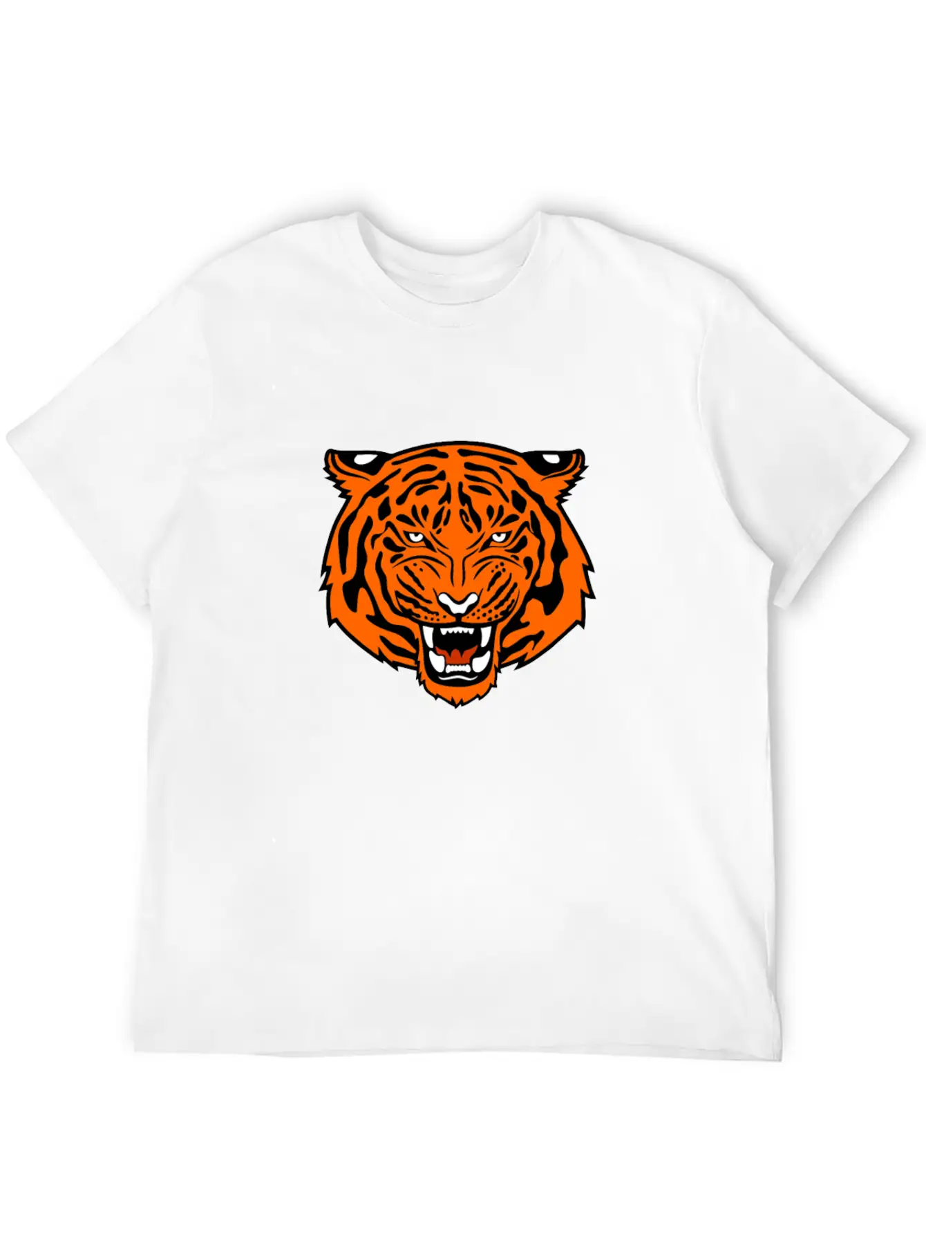 Jungle Tiger Unisex Casual T-Shirt – Clean Design For Daily Comfort