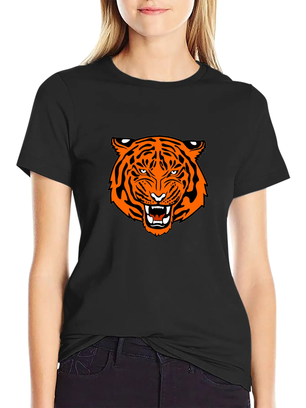 Jungle Tiger Unisex Casual T-Shirt – Clean Design For Daily Comfort