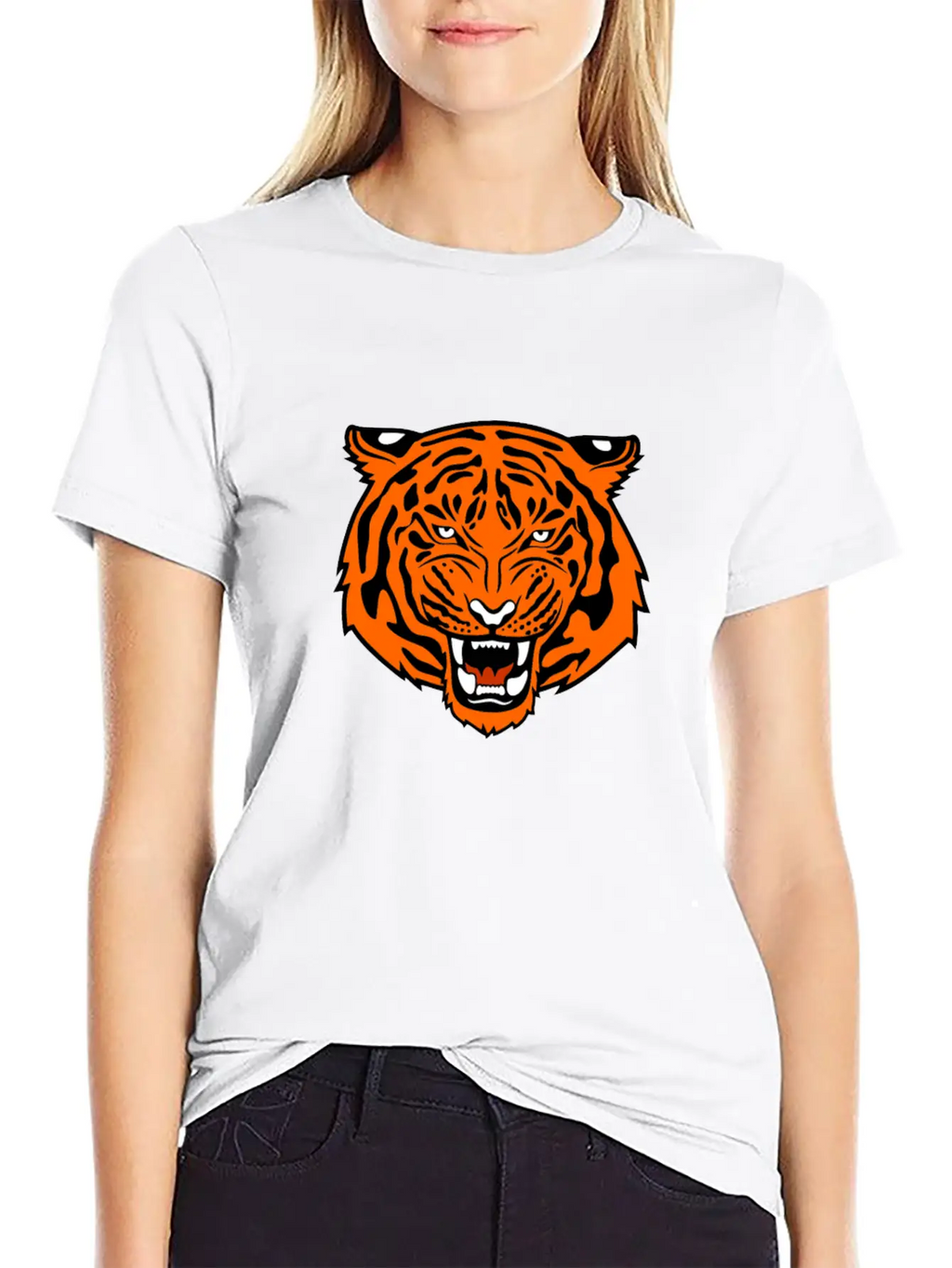 Jungle Tiger Unisex Casual T-Shirt – Clean Design For Daily Comfort
