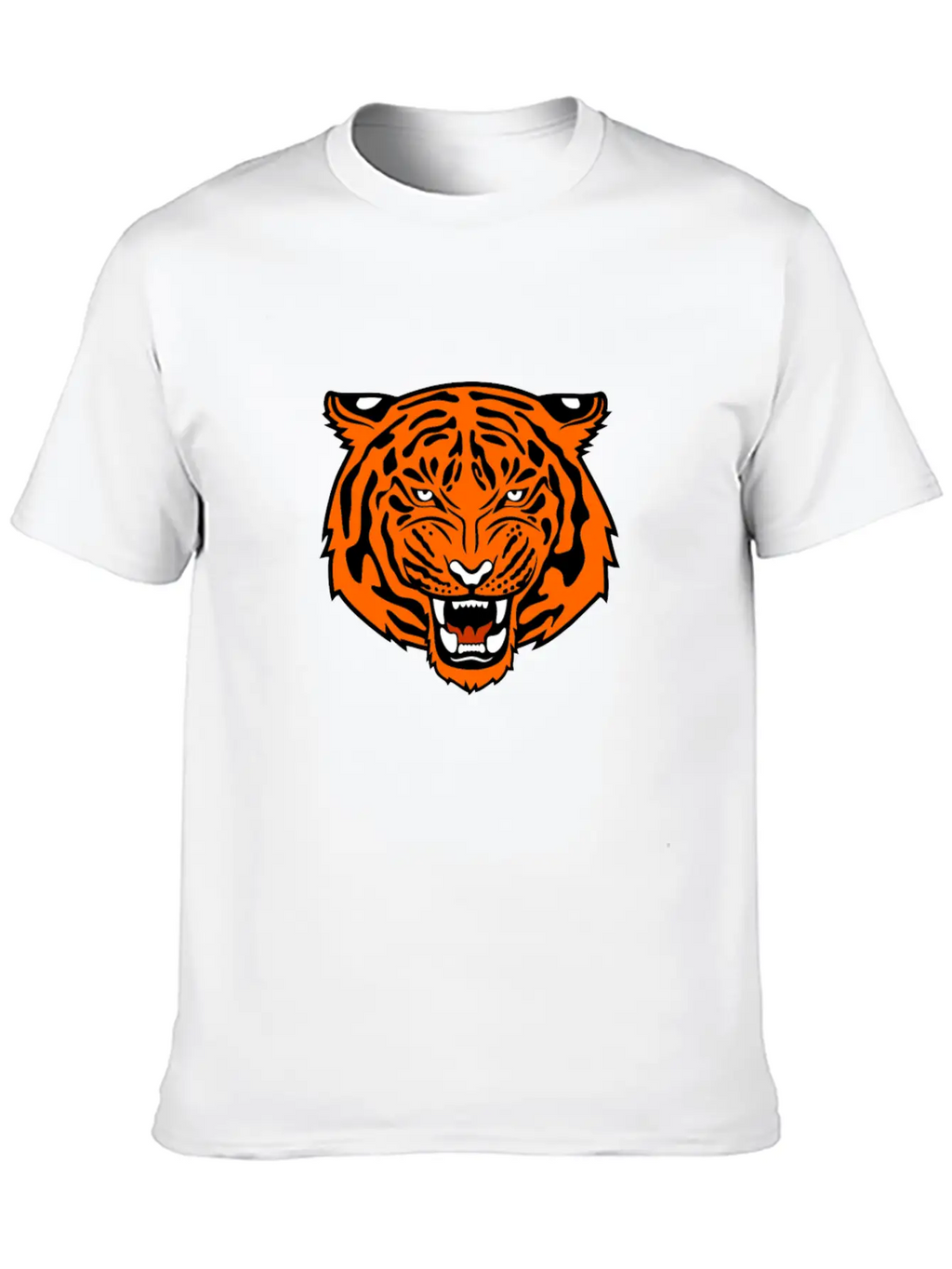 Jungle Tiger Unisex Casual T-Shirt – Clean Design For Daily Comfort