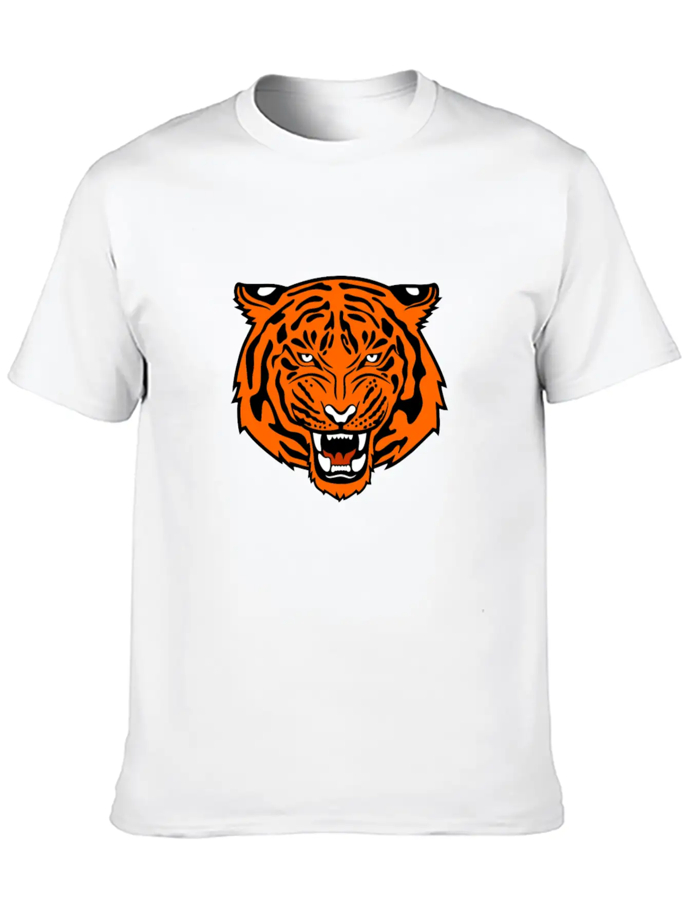 Jungle Tiger Unisex Casual T-Shirt – Clean Design For Daily Comfort