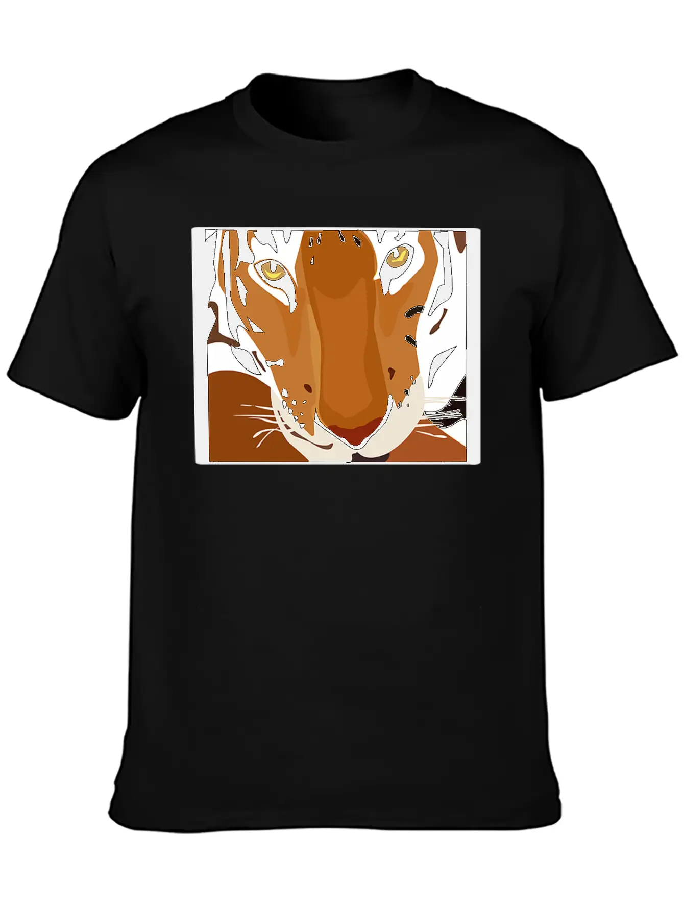 JUNGLECONTEST TIGER 2 Unisex Short Sleeve Soft Cotton T-Shirt – Casual Everyday Wear