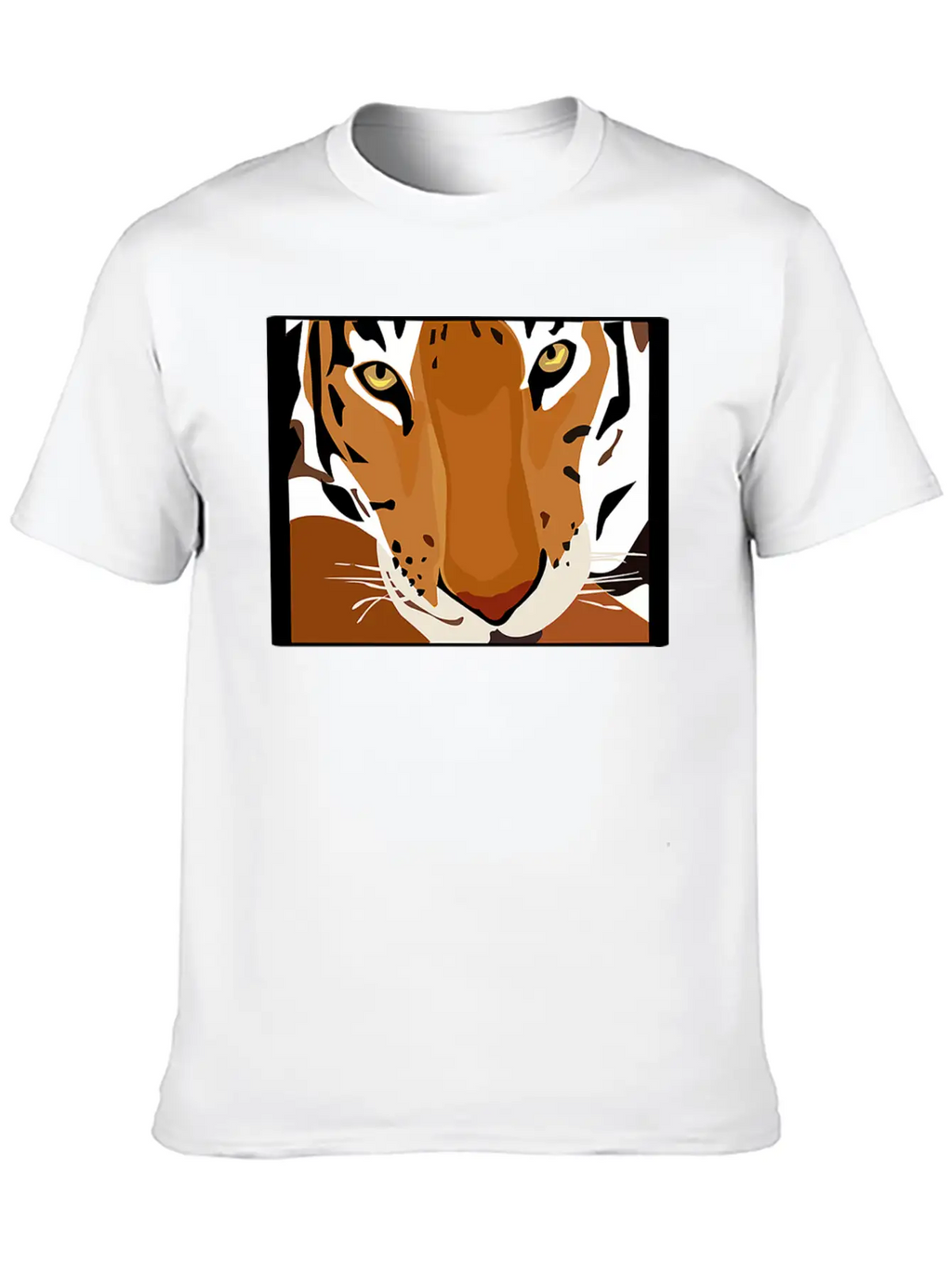 JUNGLECONTEST TIGER 2 Unisex Short Sleeve Soft Cotton T-Shirt – Casual Everyday Wear