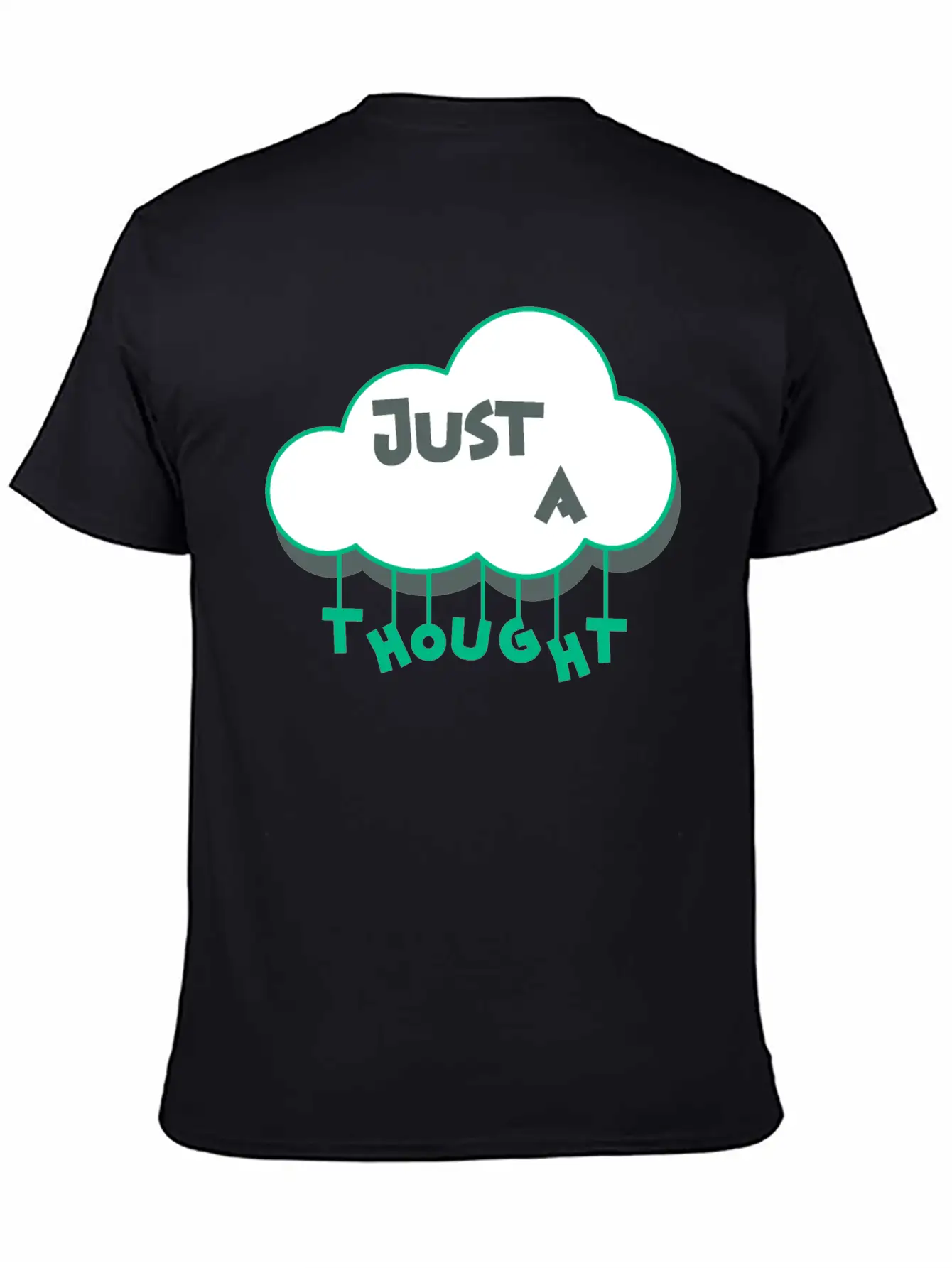 Just A Thought Breathable Soft Cotton T-Shirt – Timeless Casual Look