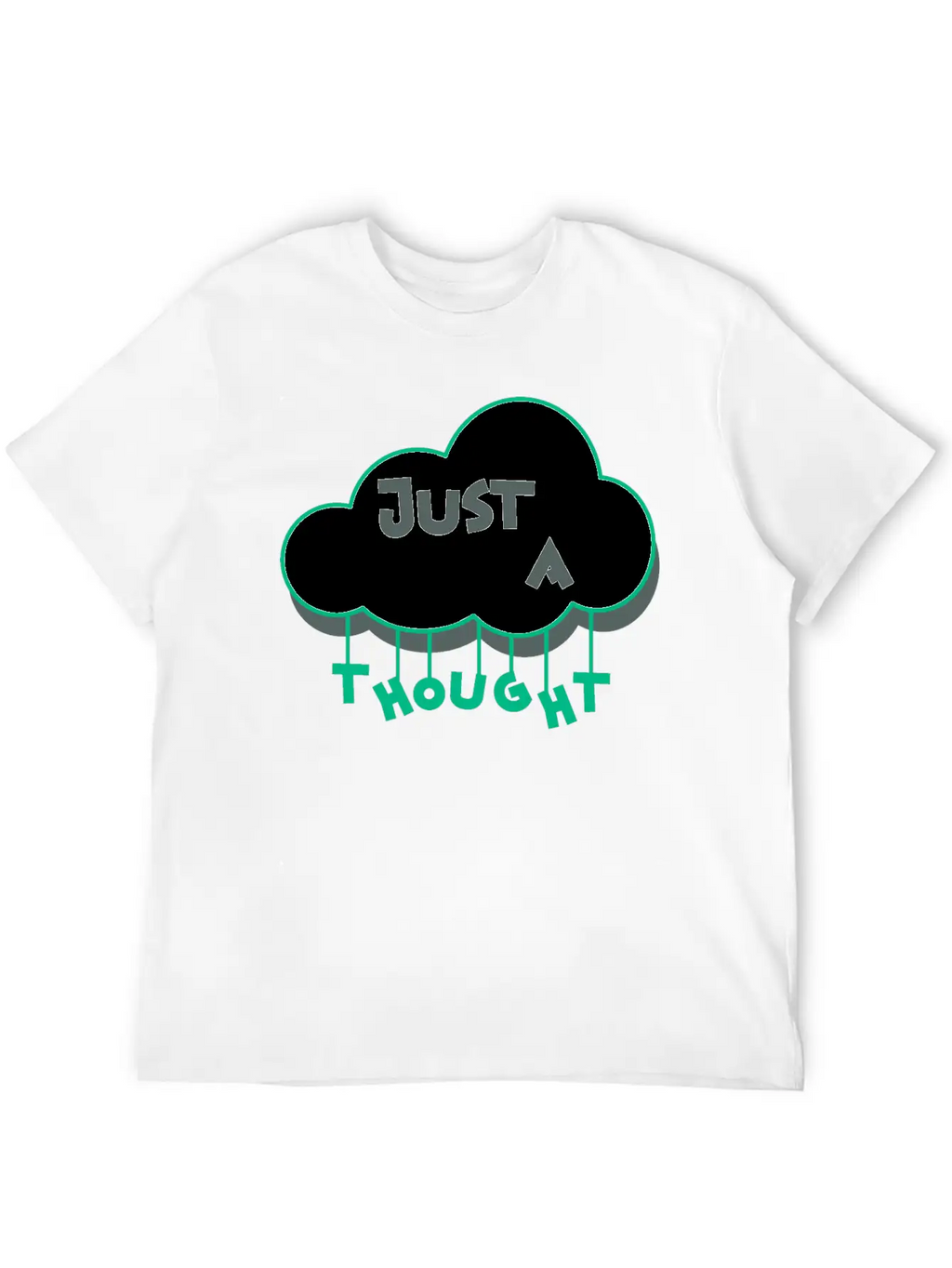 Just A Thought Breathable Soft Cotton T-Shirt – Timeless Casual Look