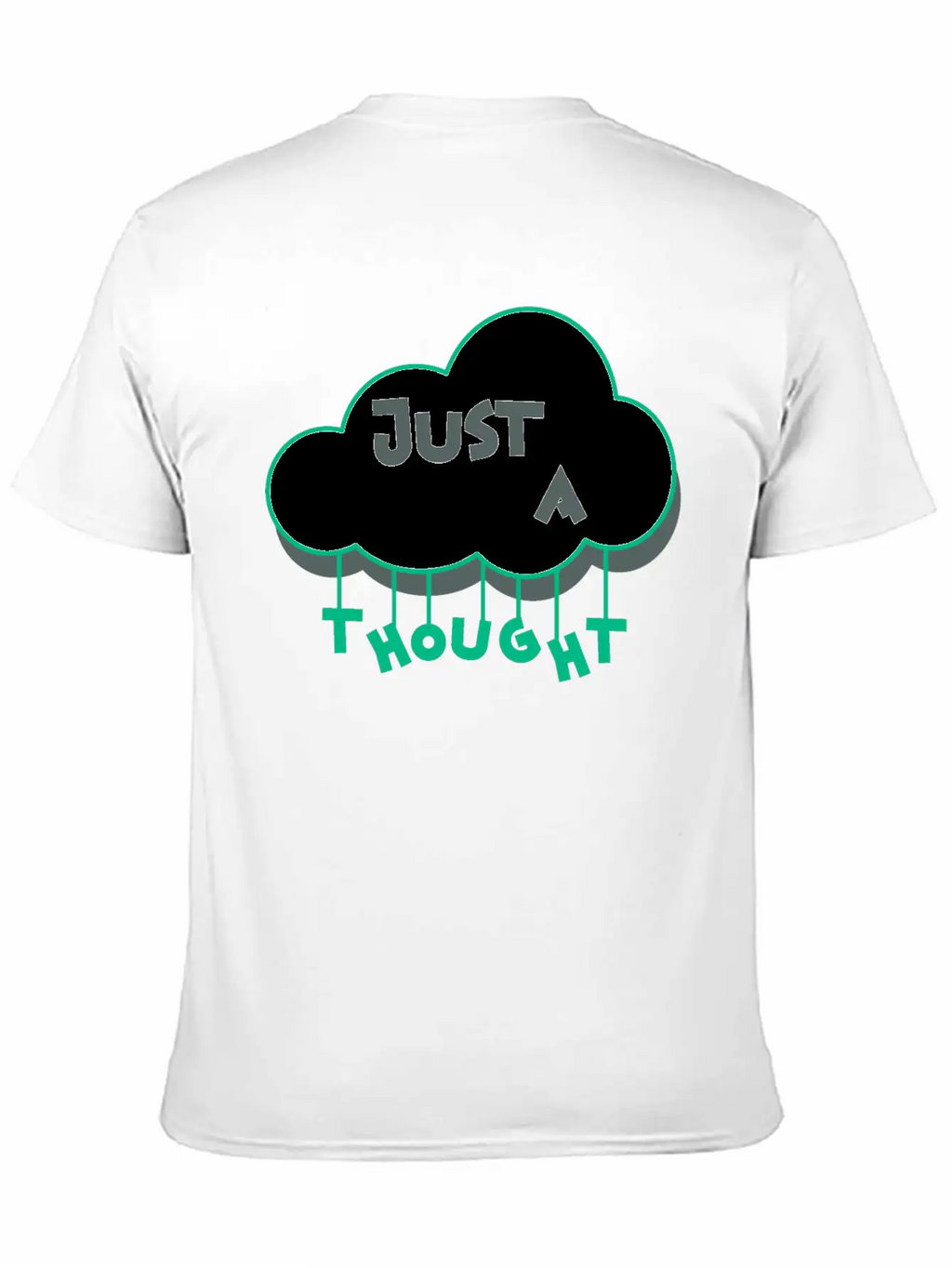 Just A Thought Breathable Soft Cotton T-Shirt – Timeless Casual Look