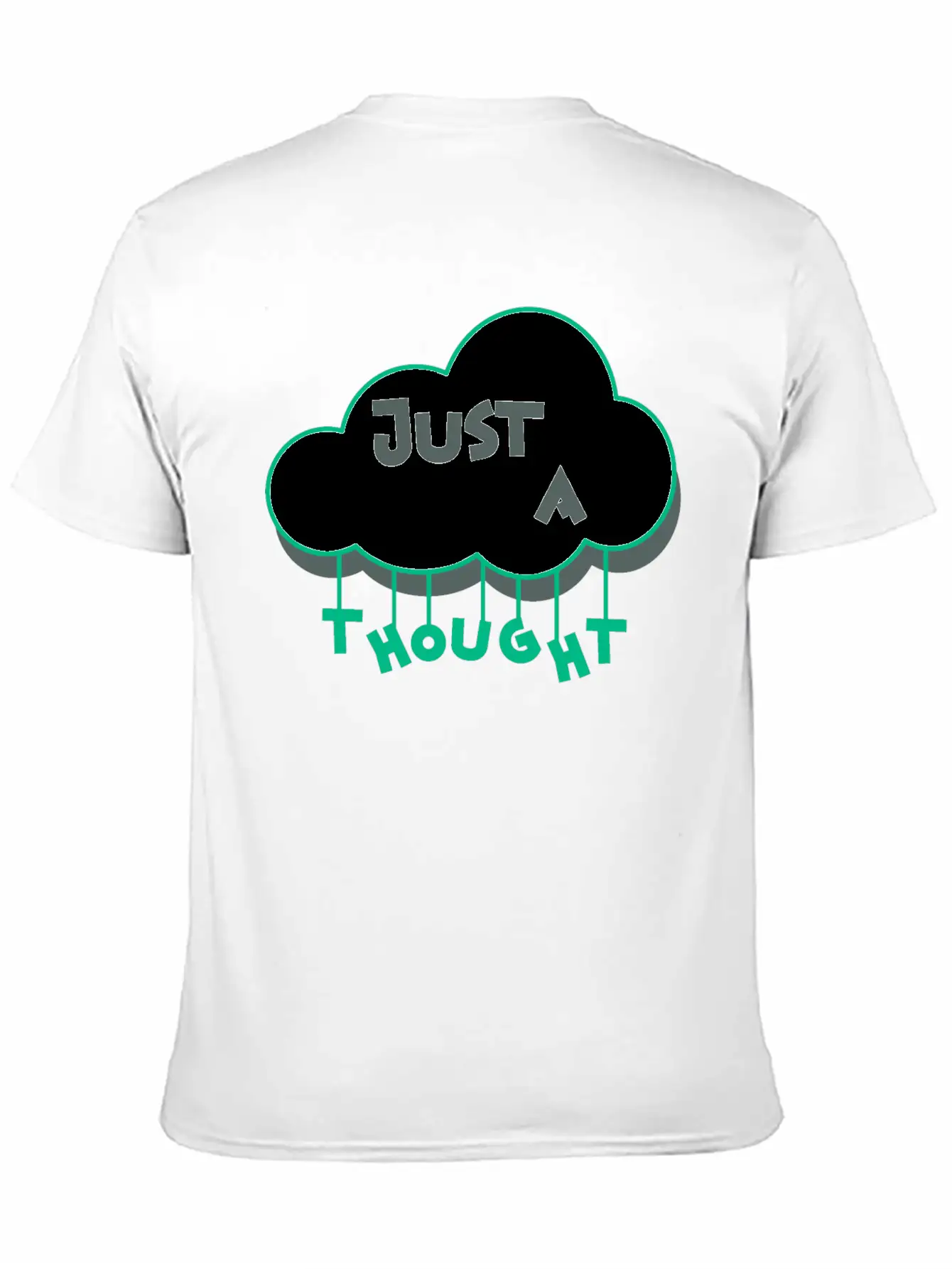 Just A Thought Breathable Soft Cotton T-Shirt – Timeless Casual Look
