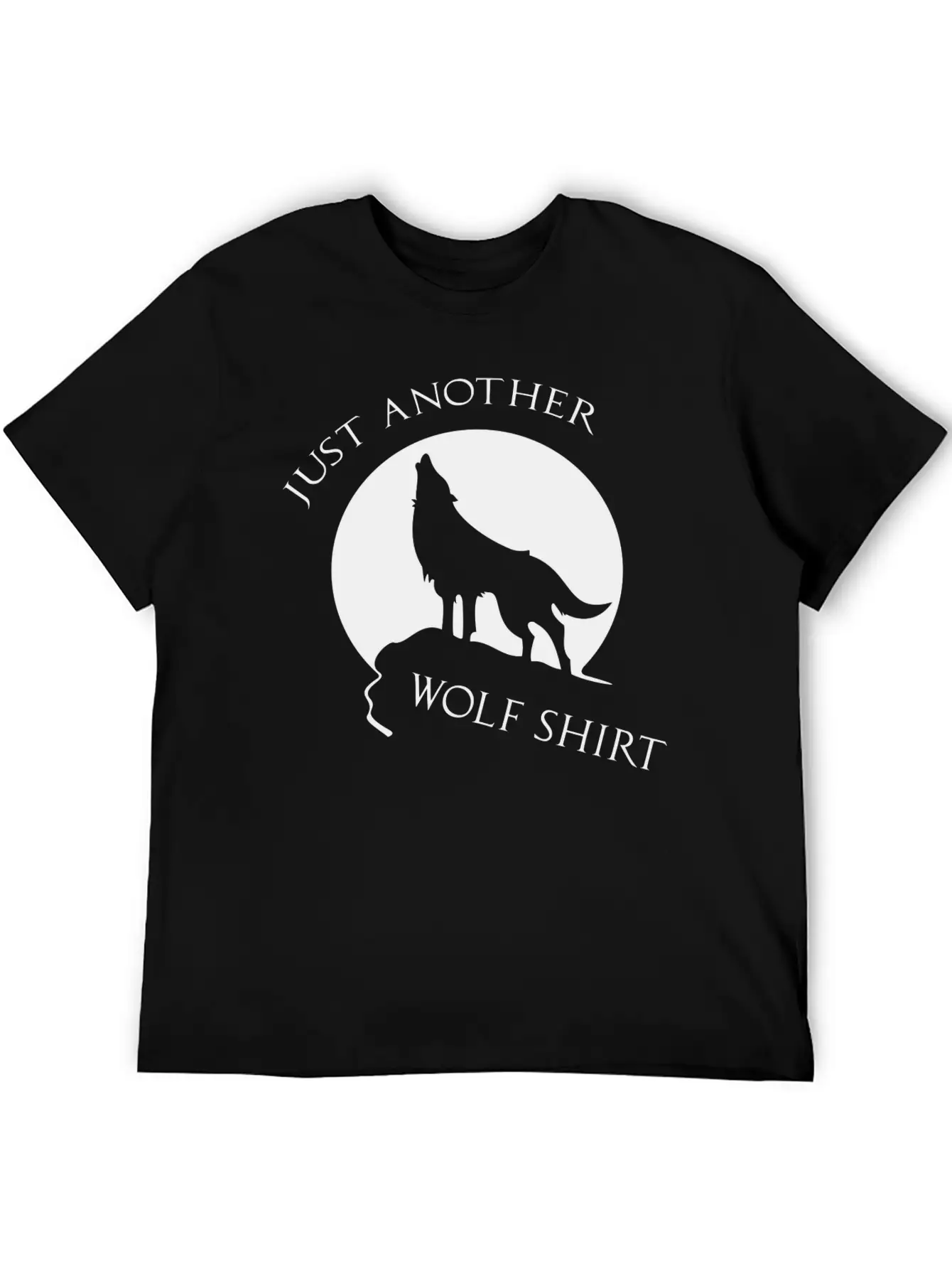 Just Another Wolf Shirt Casual Graphic T-Shirt – Simple And Comfortable Daily Wear