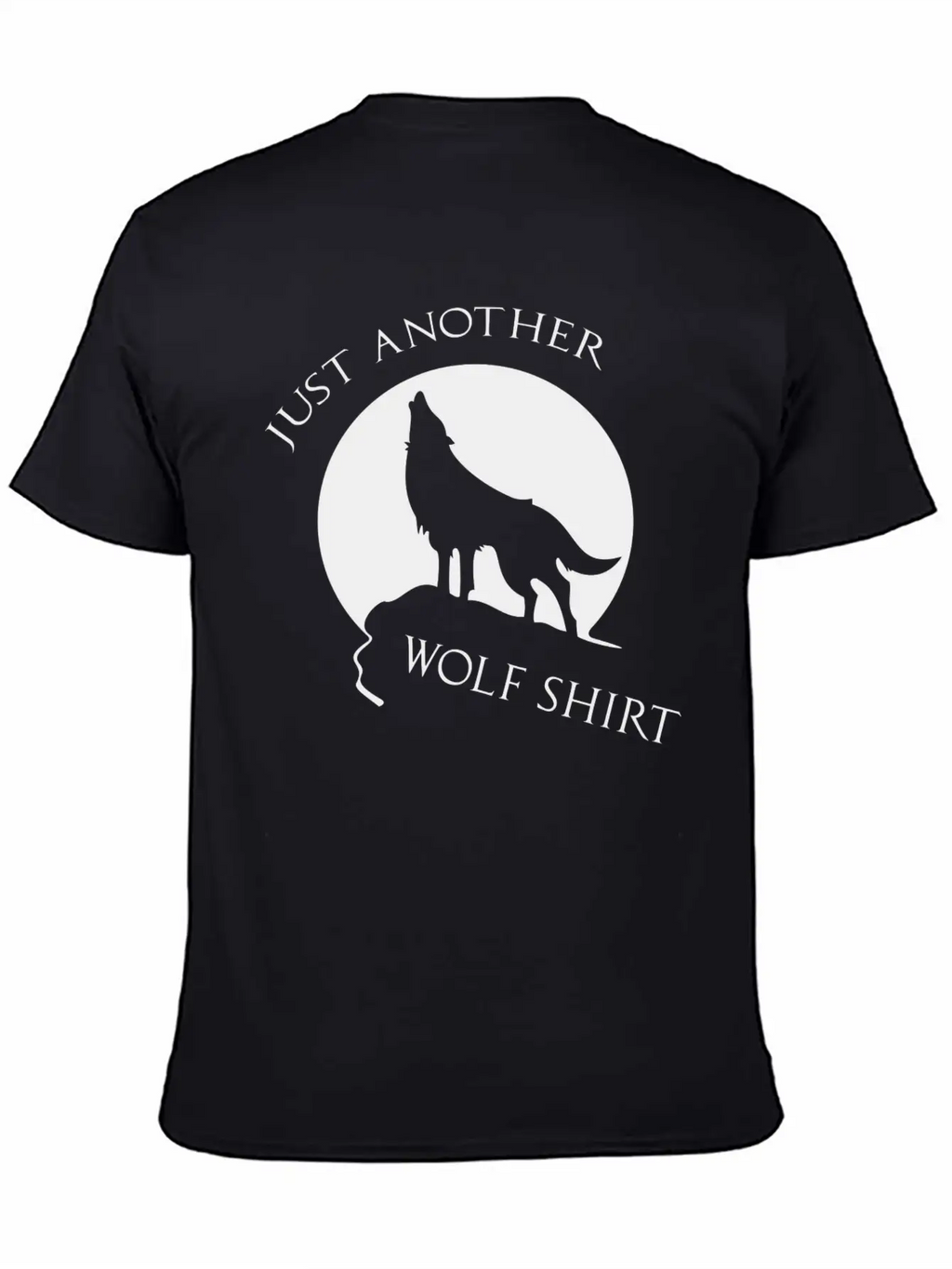 Just Another Wolf Shirt Casual Graphic T-Shirt – Simple And Comfortable Daily Wear