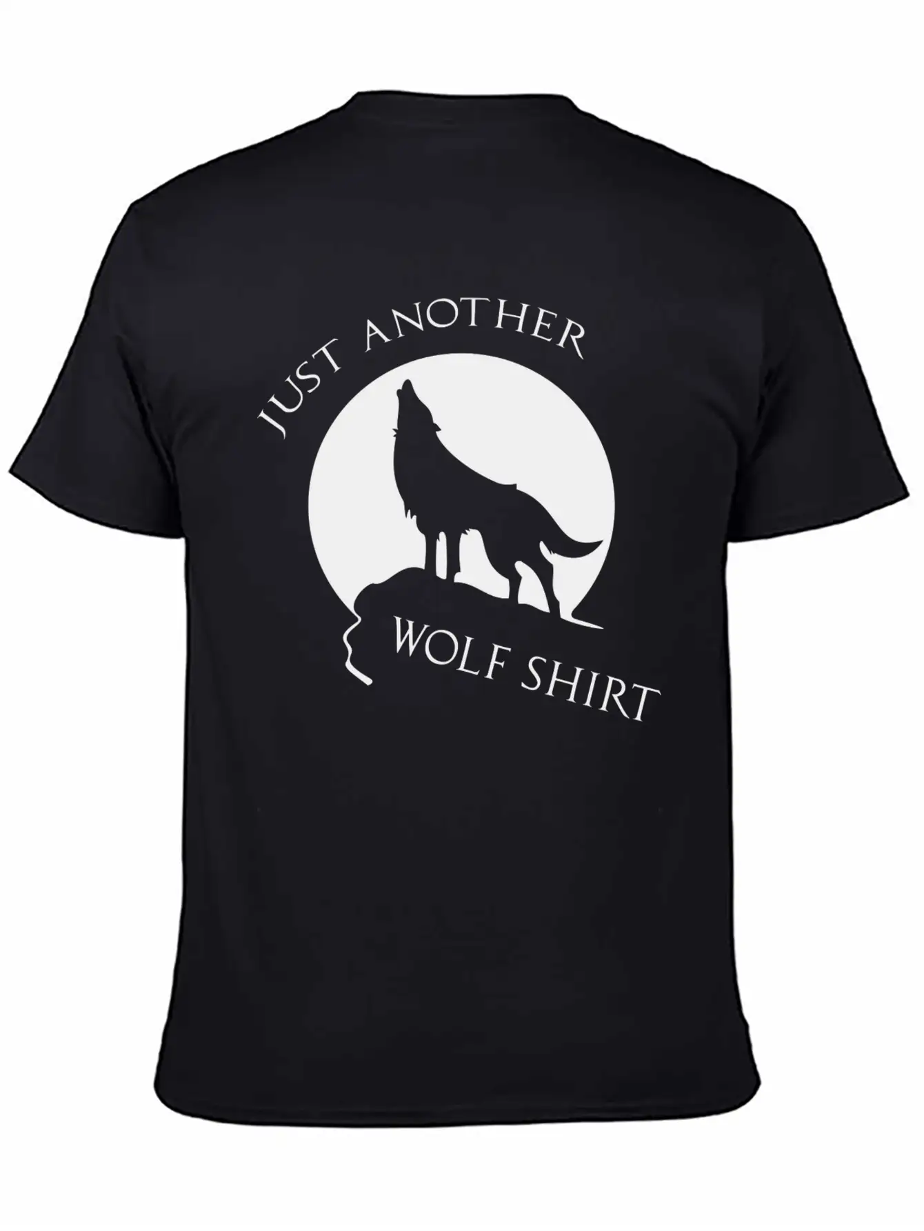 Just Another Wolf Shirt Casual Graphic T-Shirt – Simple And Comfortable Daily Wear