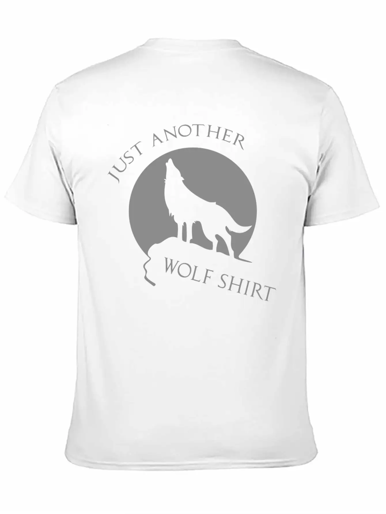 Just Another Wolf Shirt Casual Graphic T-Shirt – Simple And Comfortable Daily Wear
