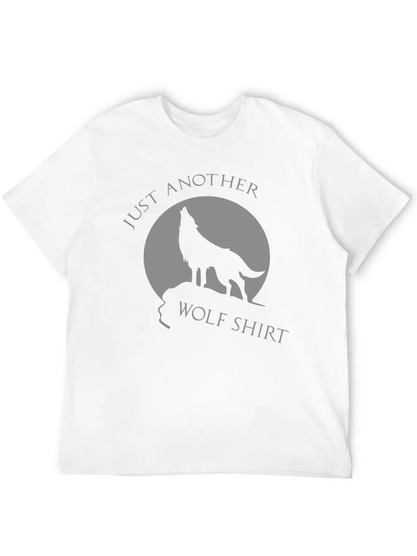 Just Another Wolf Shirt Casual Graphic T-Shirt – Simple And Comfortable Daily Wear