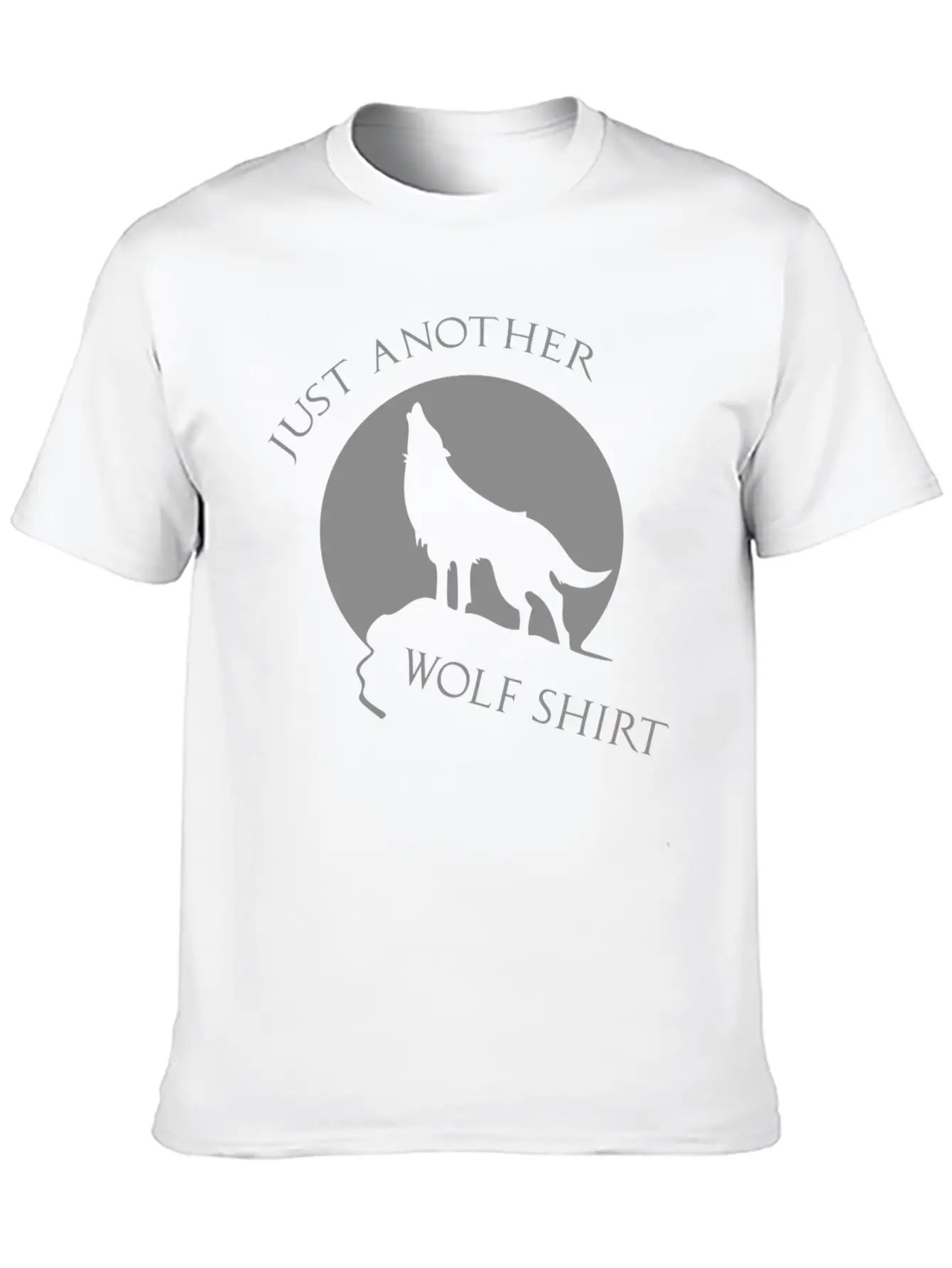 Just Another Wolf Shirt Casual Graphic T-Shirt – Simple And Comfortable Daily Wear