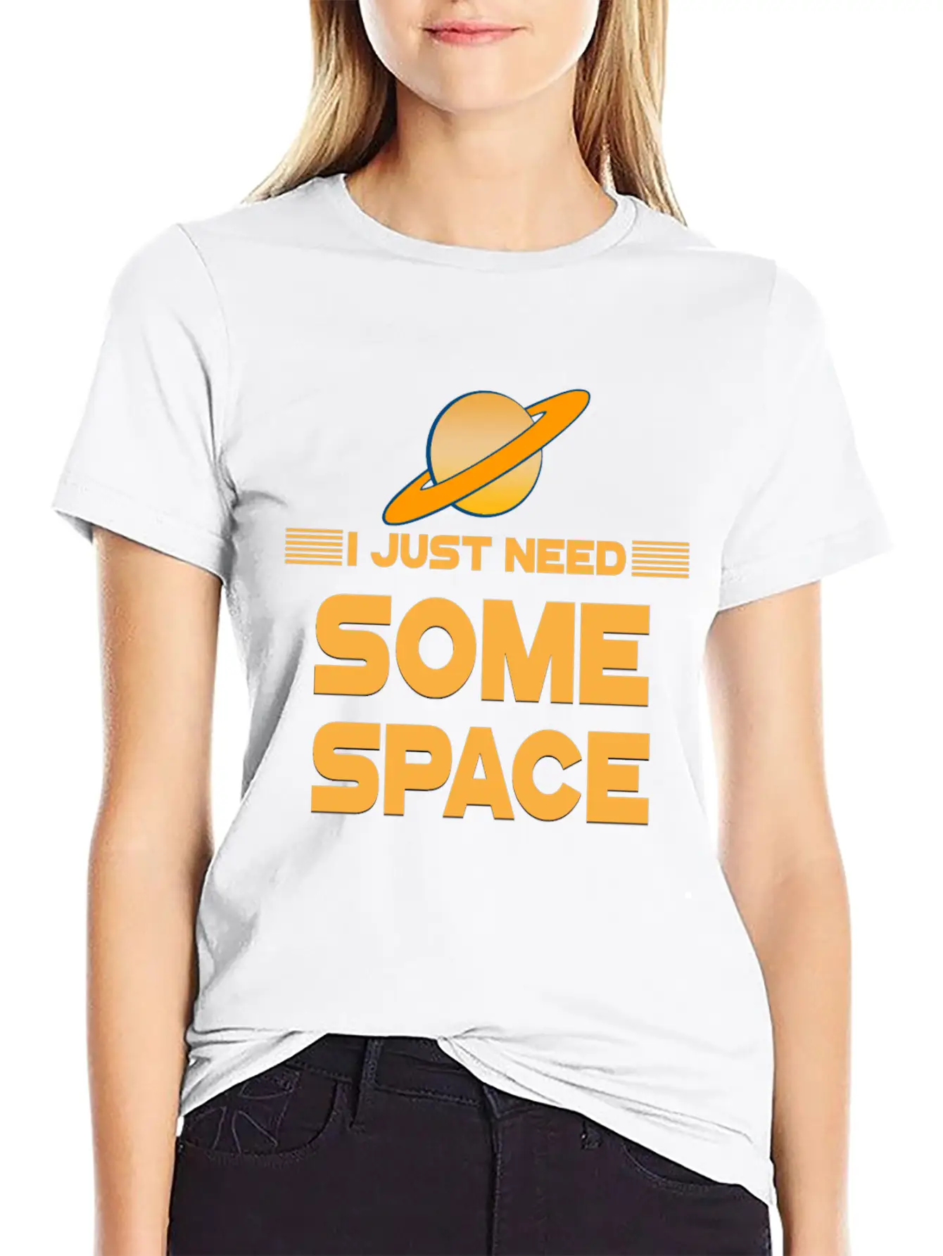 Just Need Space Stylish Everyday T-Shirt – Unisex Basic Cotton Tee