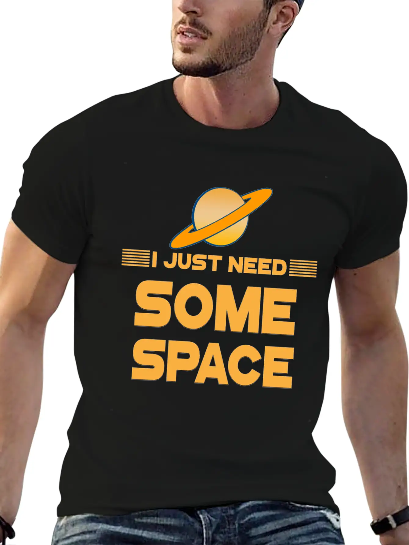 Just Need Space Stylish Everyday T-Shirt – Unisex Basic Cotton Tee