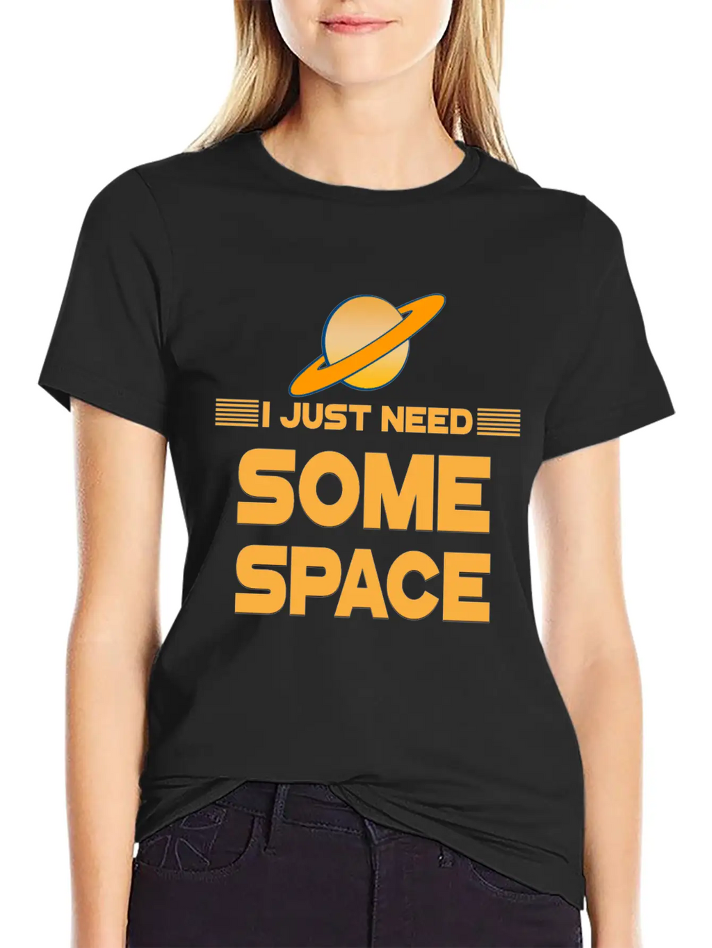 Just Need Space Stylish Everyday T-Shirt – Unisex Basic Cotton Tee